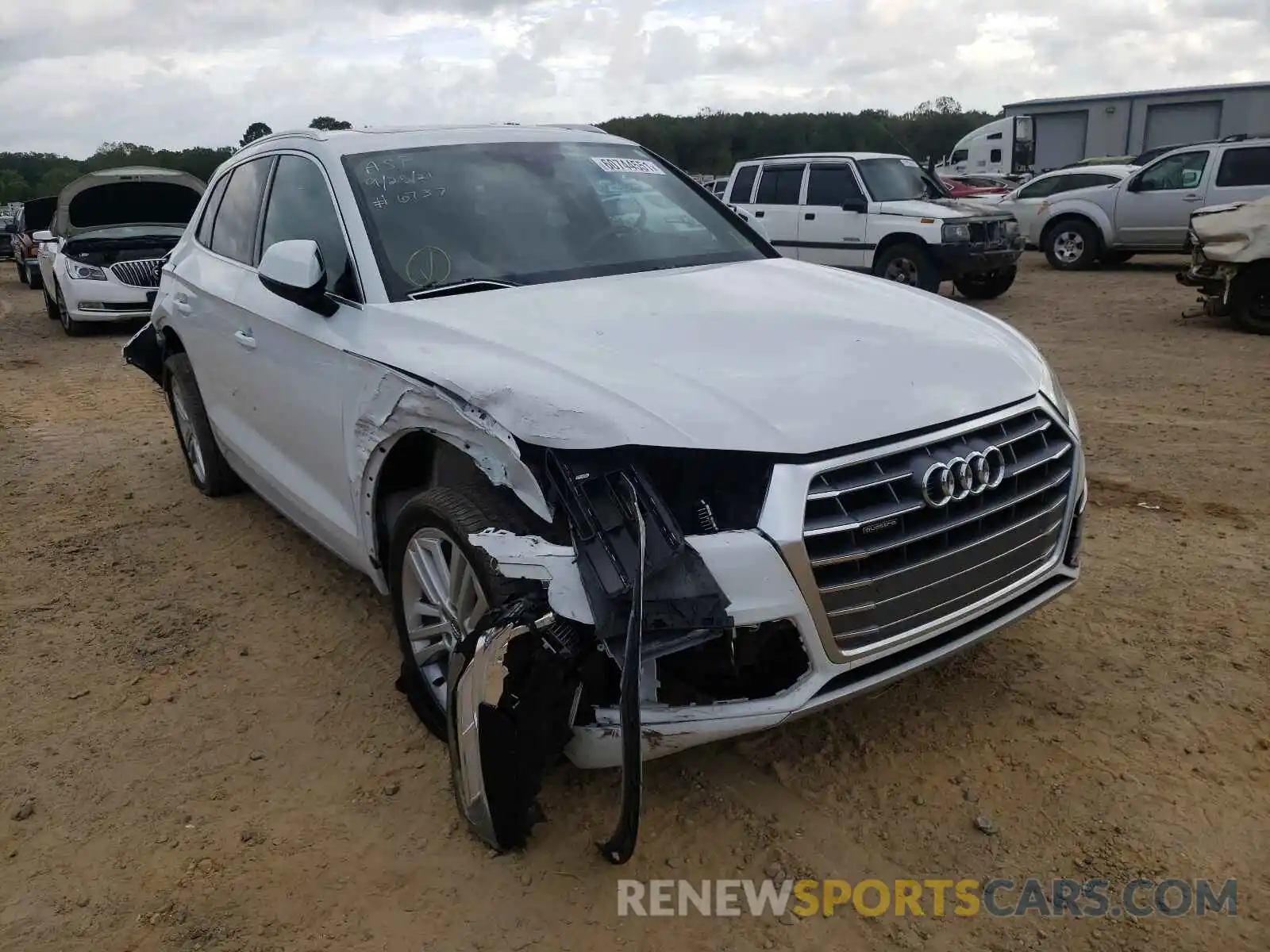 1 Photograph of a damaged car WA1BNAFY5L2013598 AUDI Q5 2020