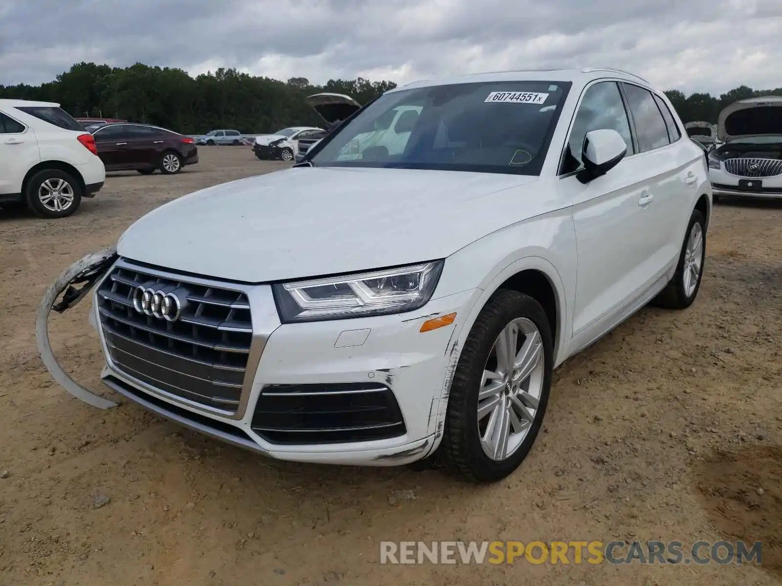 2 Photograph of a damaged car WA1BNAFY5L2013598 AUDI Q5 2020