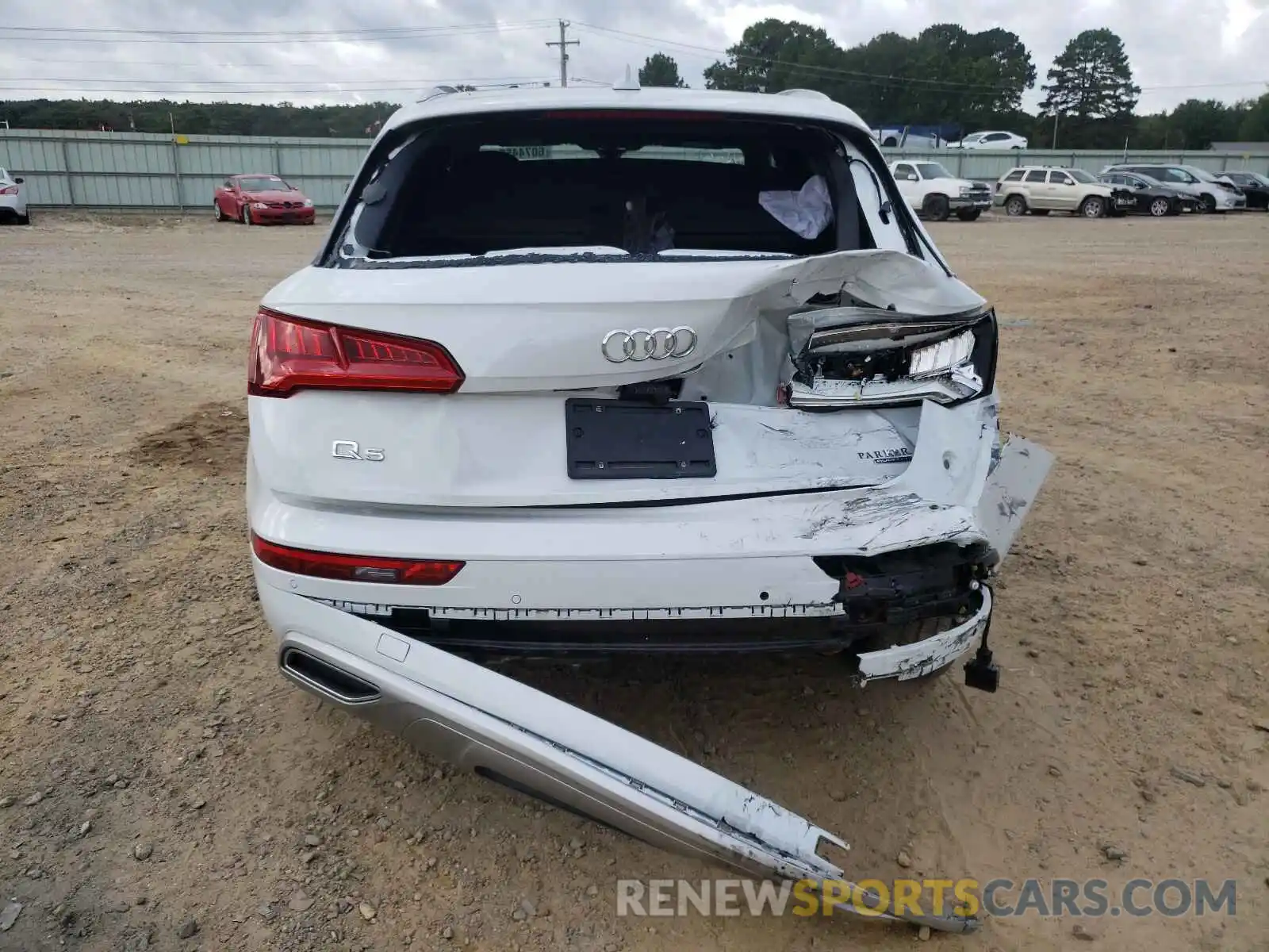 9 Фотография поврежденного автомобиля WA1BNAFY5L2013598 AUDI Q5 2020