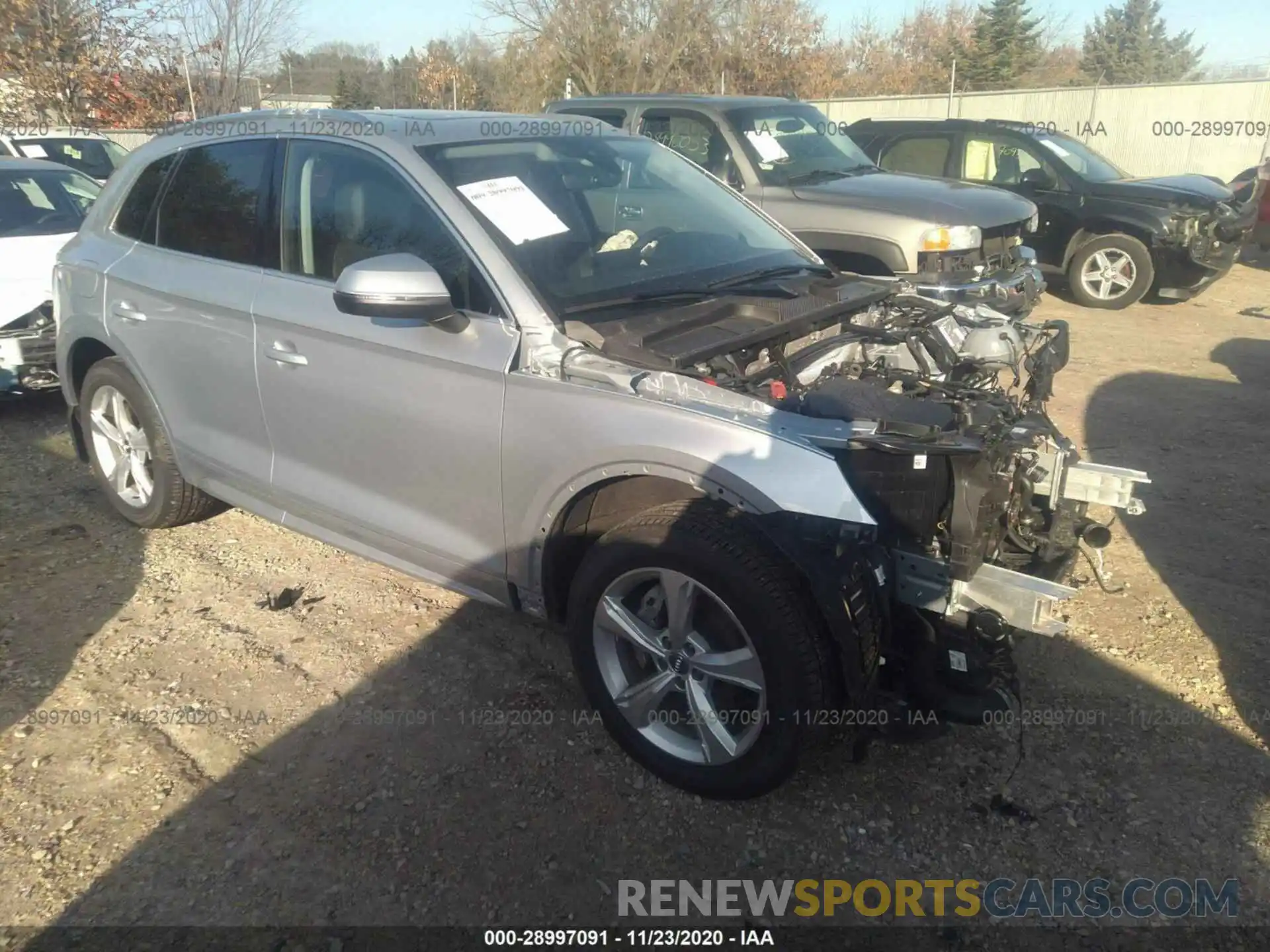 1 Photograph of a damaged car WA1BNAFY5L2013617 AUDI Q5 2020