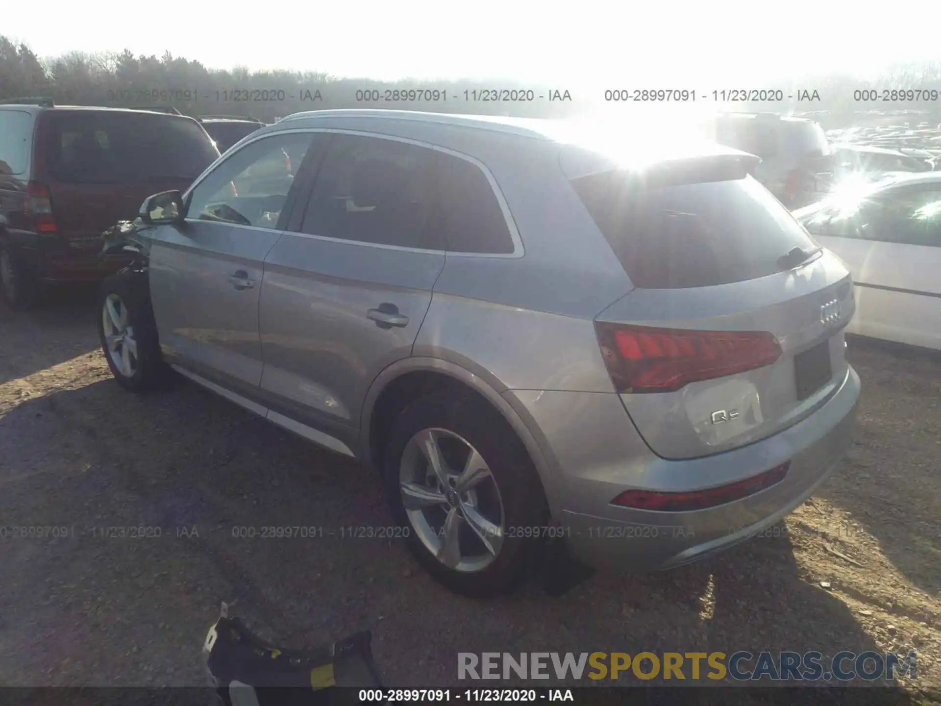 3 Фотография поврежденного автомобиля WA1BNAFY5L2013617 AUDI Q5 2020