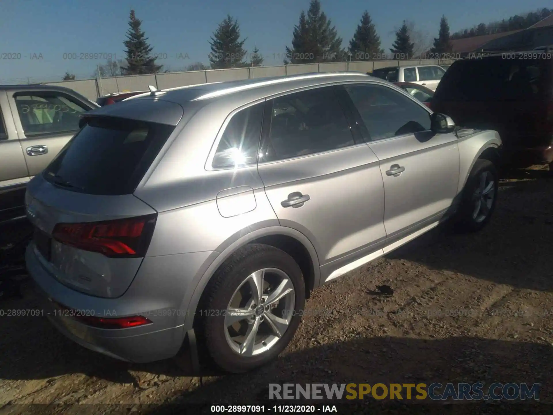 4 Фотография поврежденного автомобиля WA1BNAFY5L2013617 AUDI Q5 2020