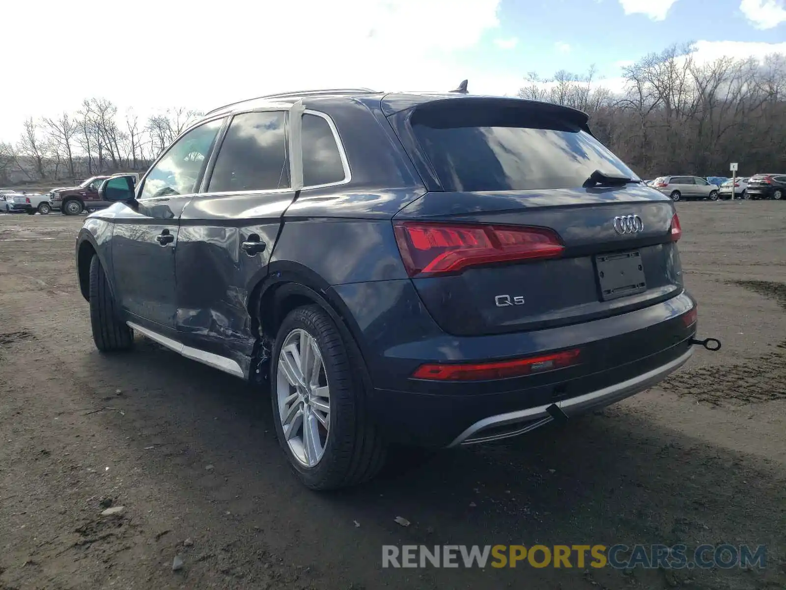 3 Фотография поврежденного автомобиля WA1BNAFY5L2018624 AUDI Q5 2020