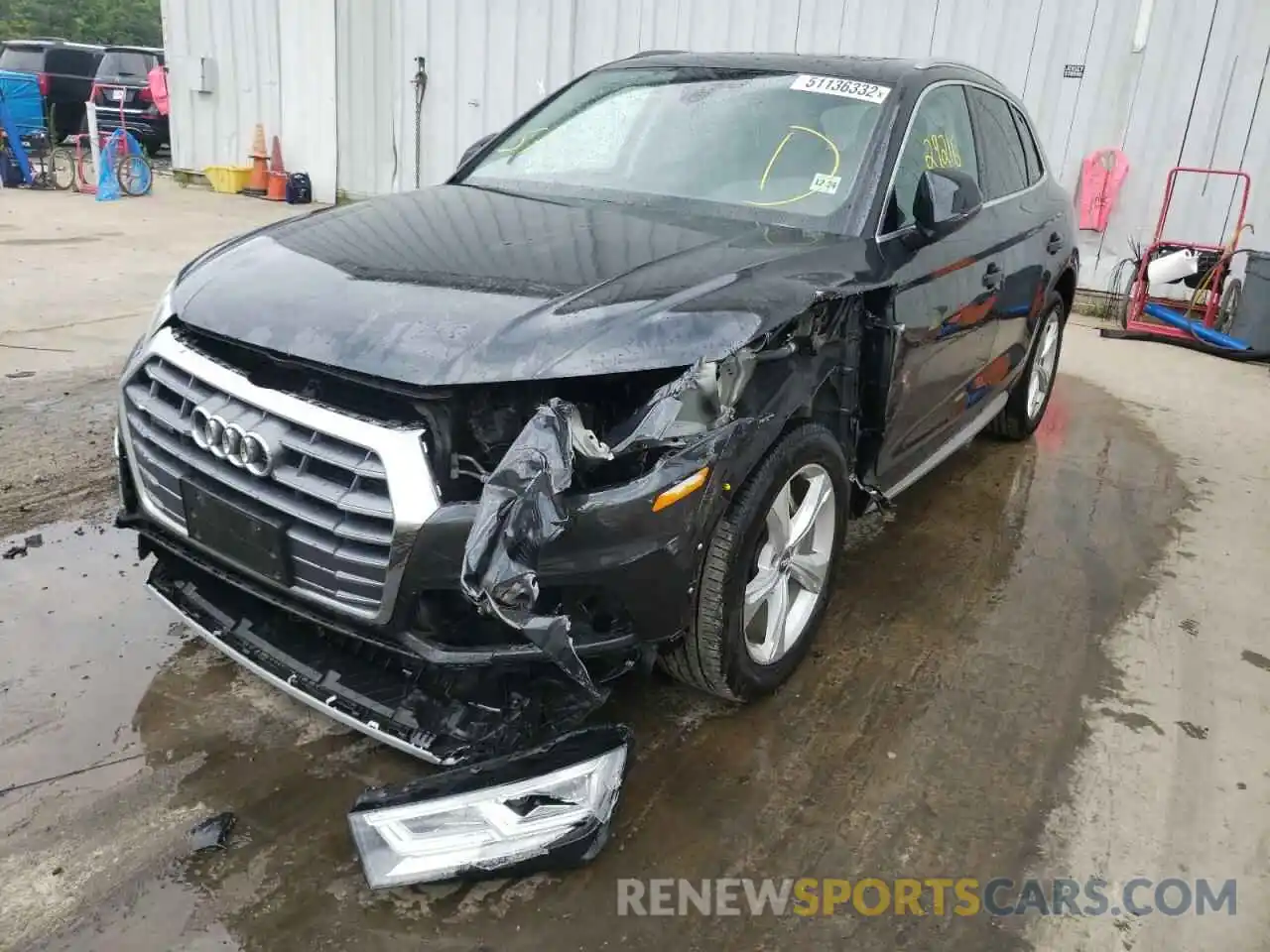 2 Photograph of a damaged car WA1BNAFY5L2023161 AUDI Q5 2020