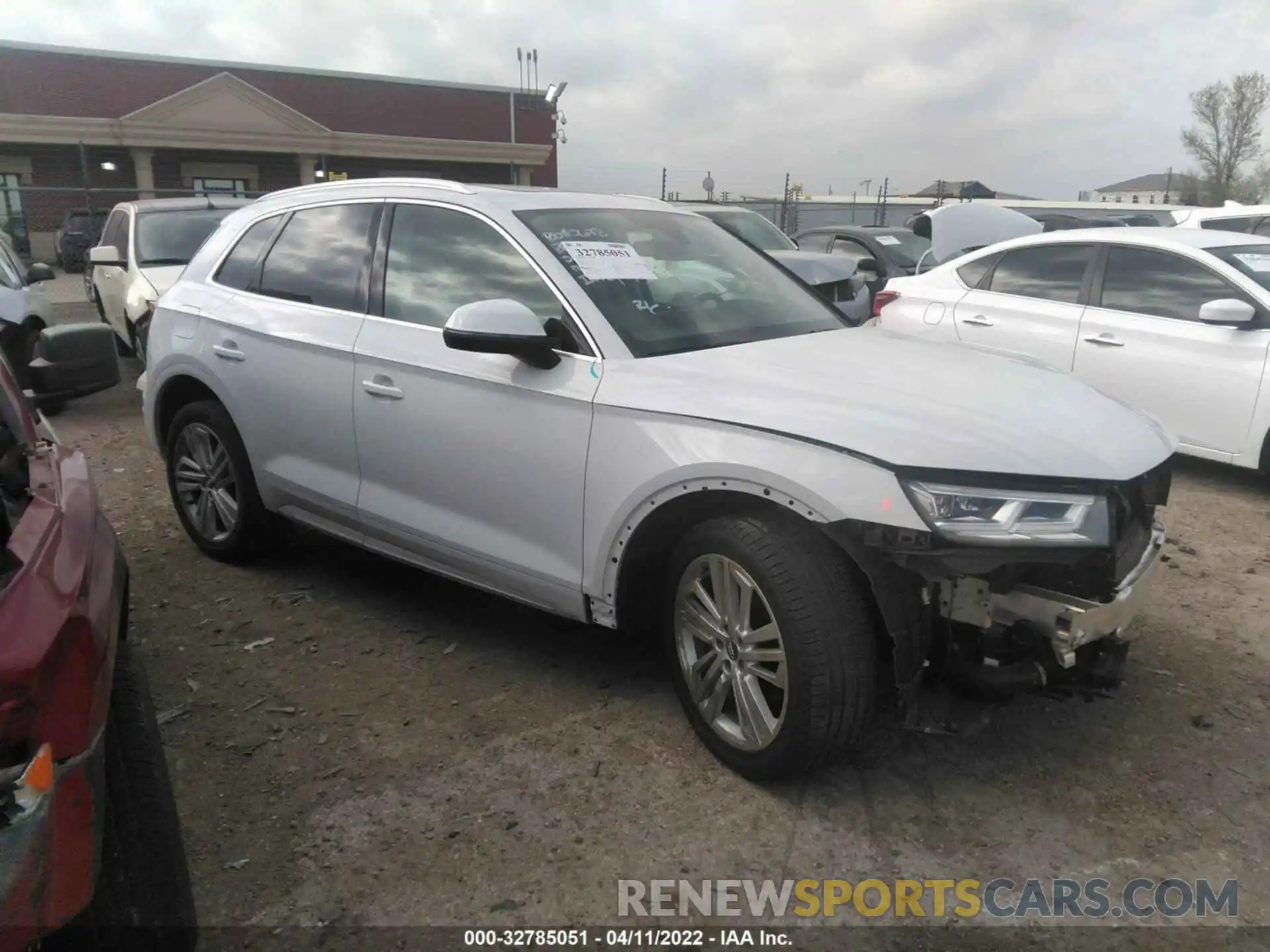 1 Фотография поврежденного автомобиля WA1BNAFY5L2024178 AUDI Q5 2020