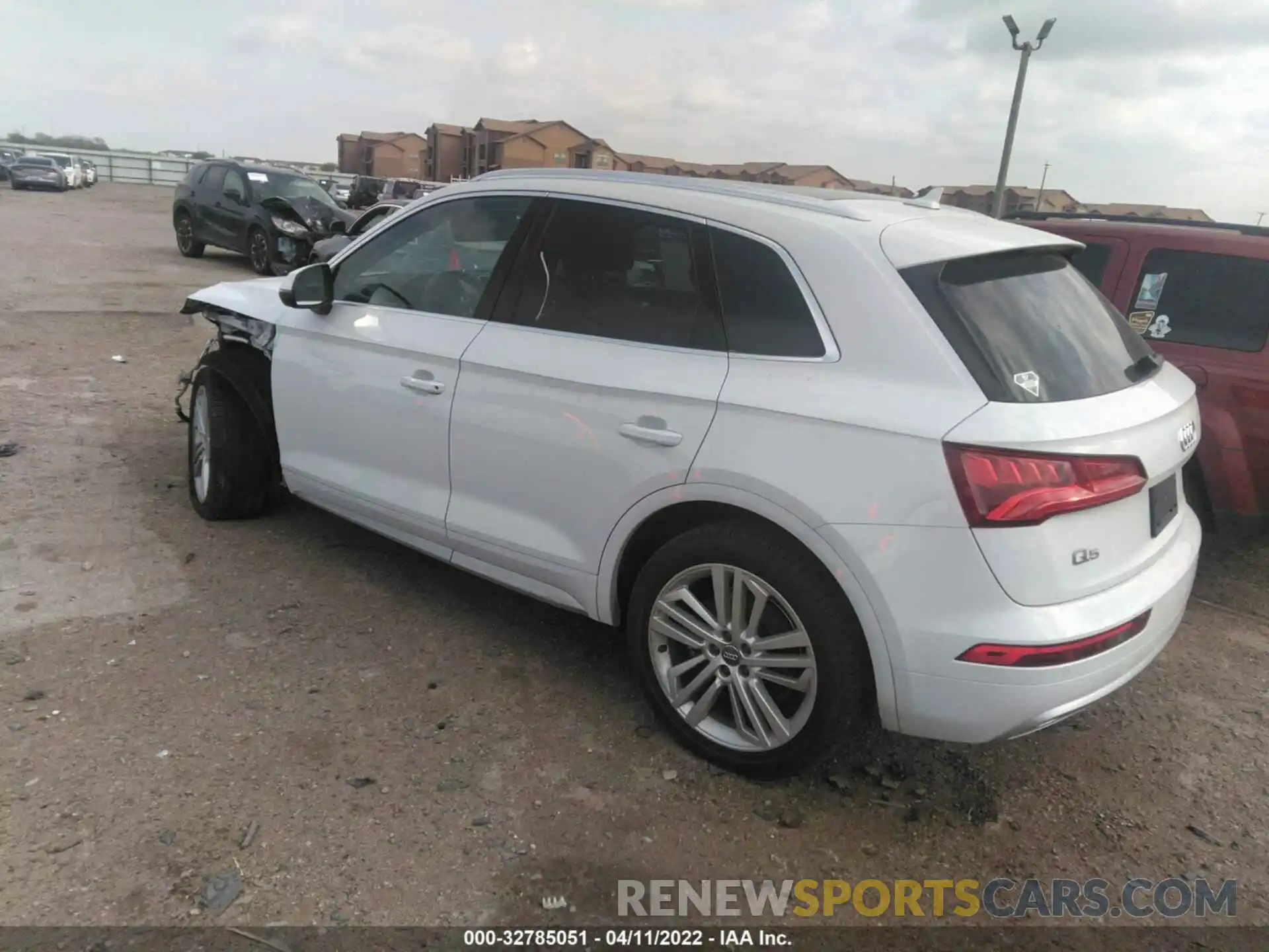 3 Фотография поврежденного автомобиля WA1BNAFY5L2024178 AUDI Q5 2020