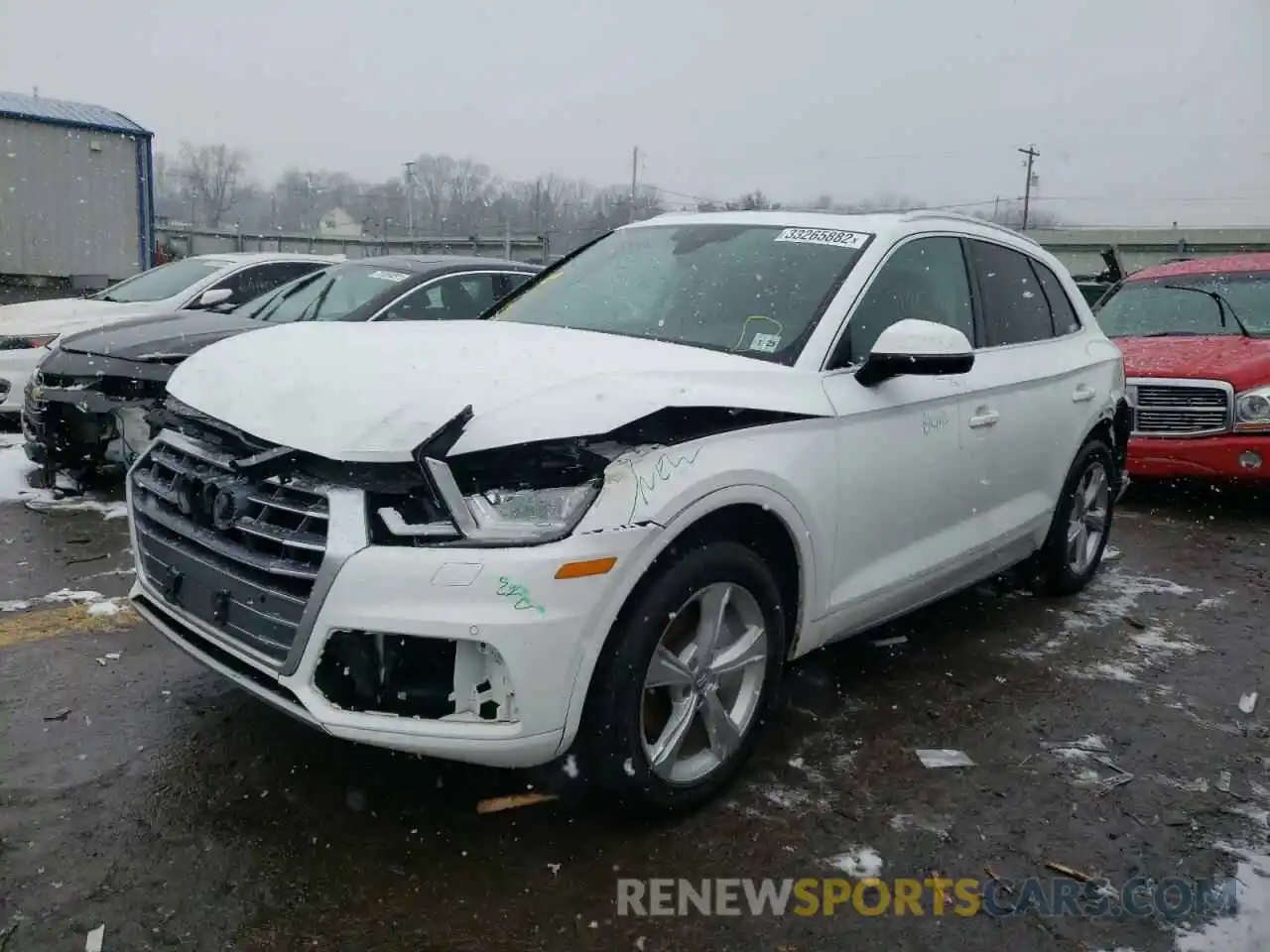 2 Photograph of a damaged car WA1BNAFY5L2041448 AUDI Q5 2020