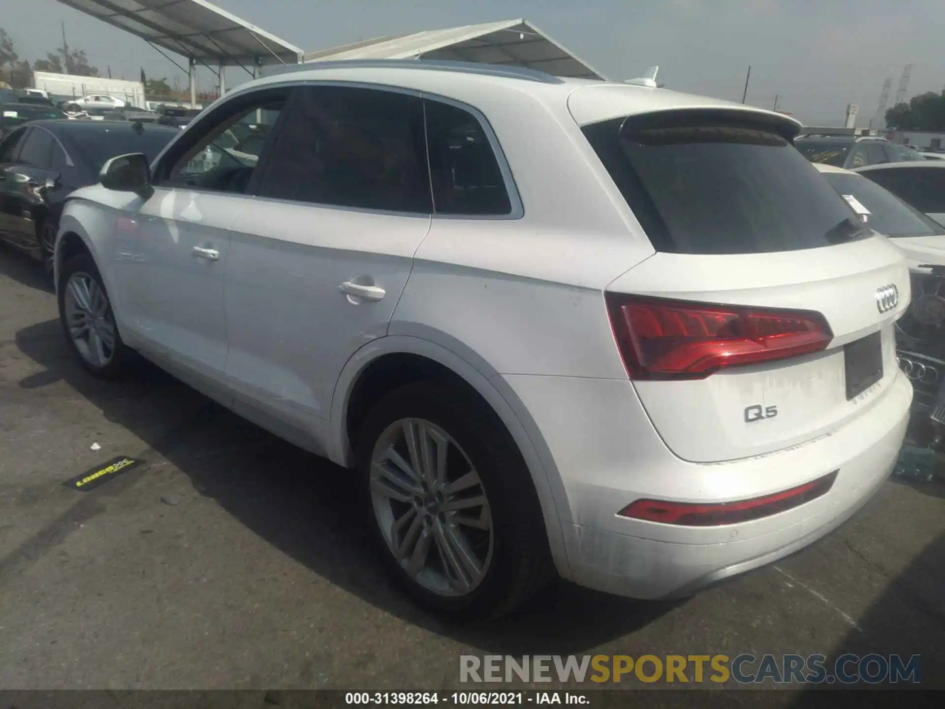 3 Фотография поврежденного автомобиля WA1BNAFY5L2057701 AUDI Q5 2020