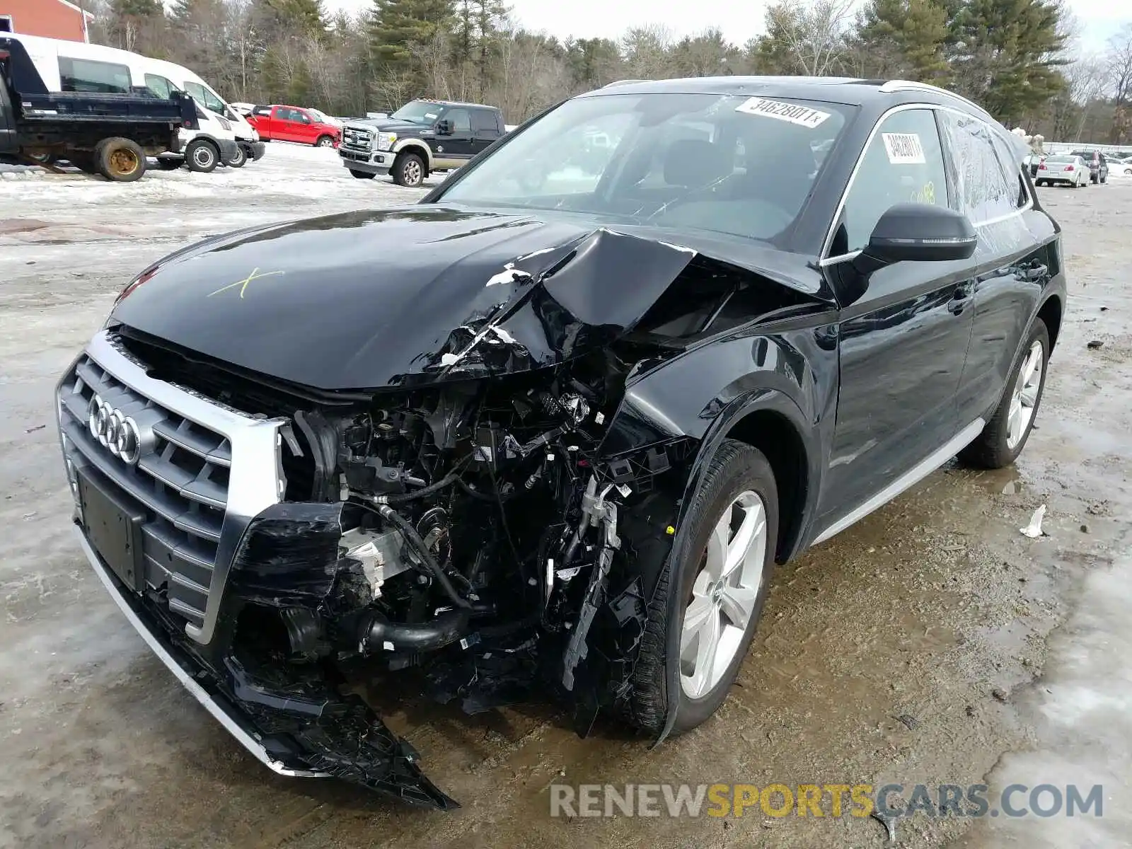 2 Photograph of a damaged car WA1BNAFY5L2068875 AUDI Q5 2020