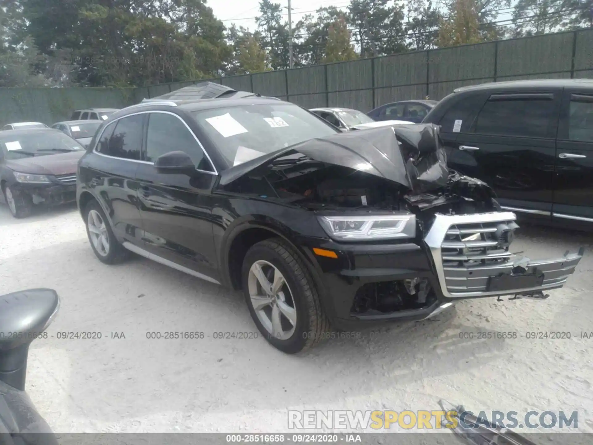 1 Photograph of a damaged car WA1BNAFY5L2071386 AUDI Q5 2020