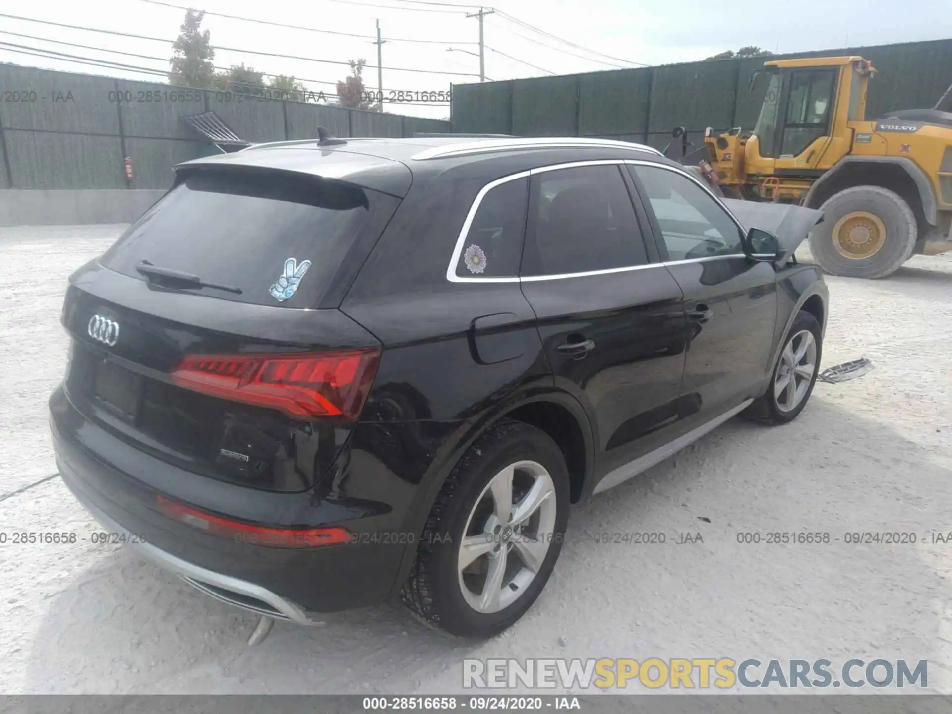 4 Фотография поврежденного автомобиля WA1BNAFY5L2071386 AUDI Q5 2020