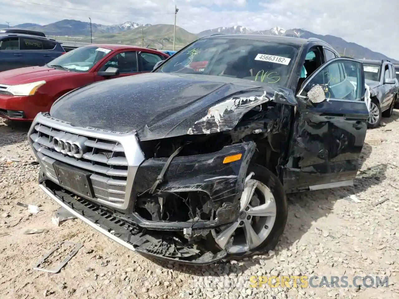 2 Photograph of a damaged car WA1BNAFY5L2073381 AUDI Q5 2020