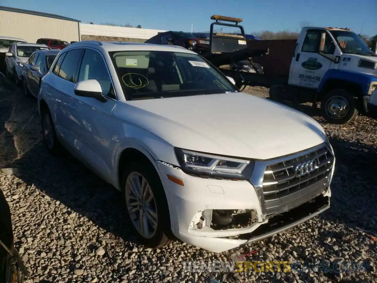 1 Photograph of a damaged car WA1BNAFY5L2076684 AUDI Q5 2020