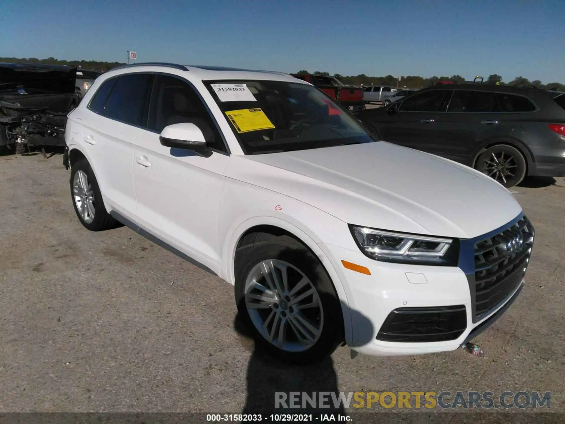 1 Photograph of a damaged car WA1BNAFY5L2083019 AUDI Q5 2020