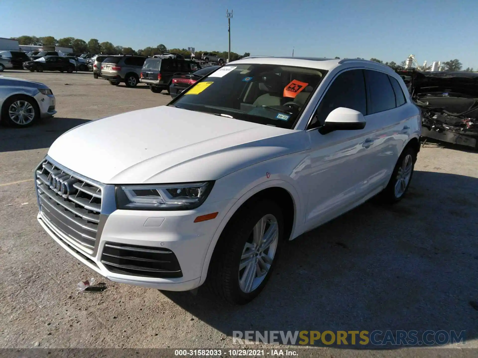 2 Photograph of a damaged car WA1BNAFY5L2083019 AUDI Q5 2020