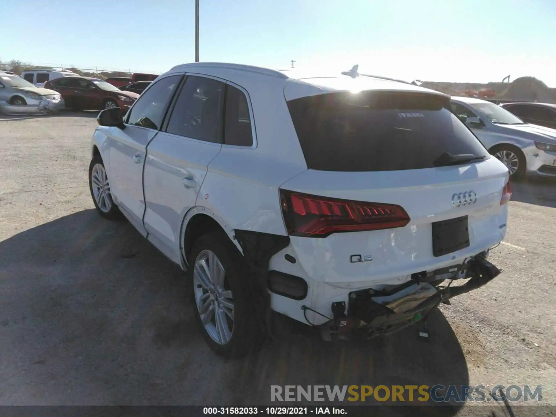 3 Photograph of a damaged car WA1BNAFY5L2083019 AUDI Q5 2020