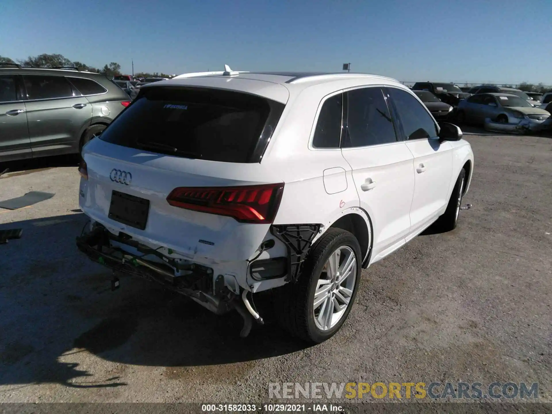 4 Фотография поврежденного автомобиля WA1BNAFY5L2083019 AUDI Q5 2020