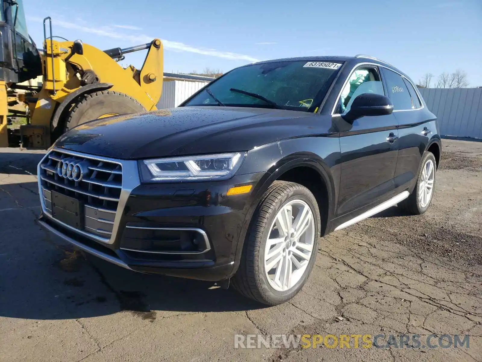 2 Фотография поврежденного автомобиля WA1BNAFY5L2091279 AUDI Q5 2020