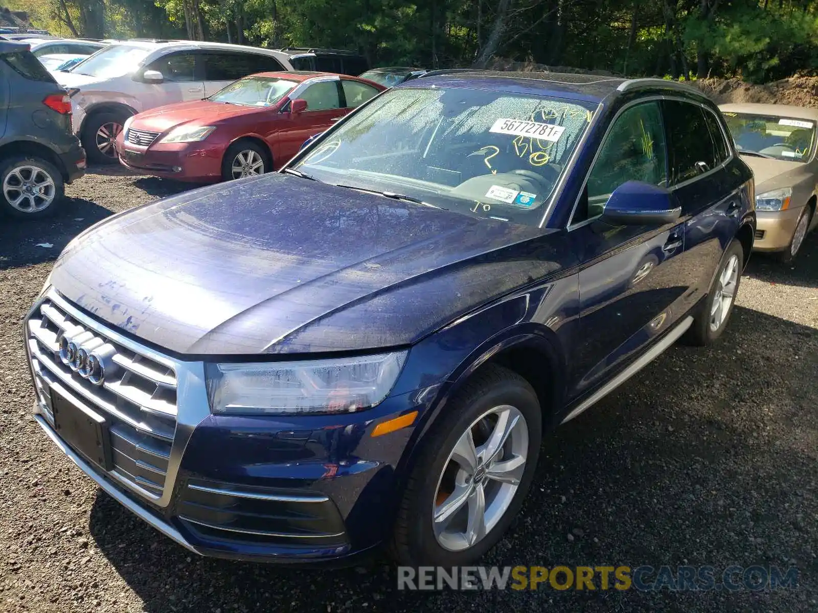 2 Photograph of a damaged car WA1BNAFY5L2103284 AUDI Q5 2020