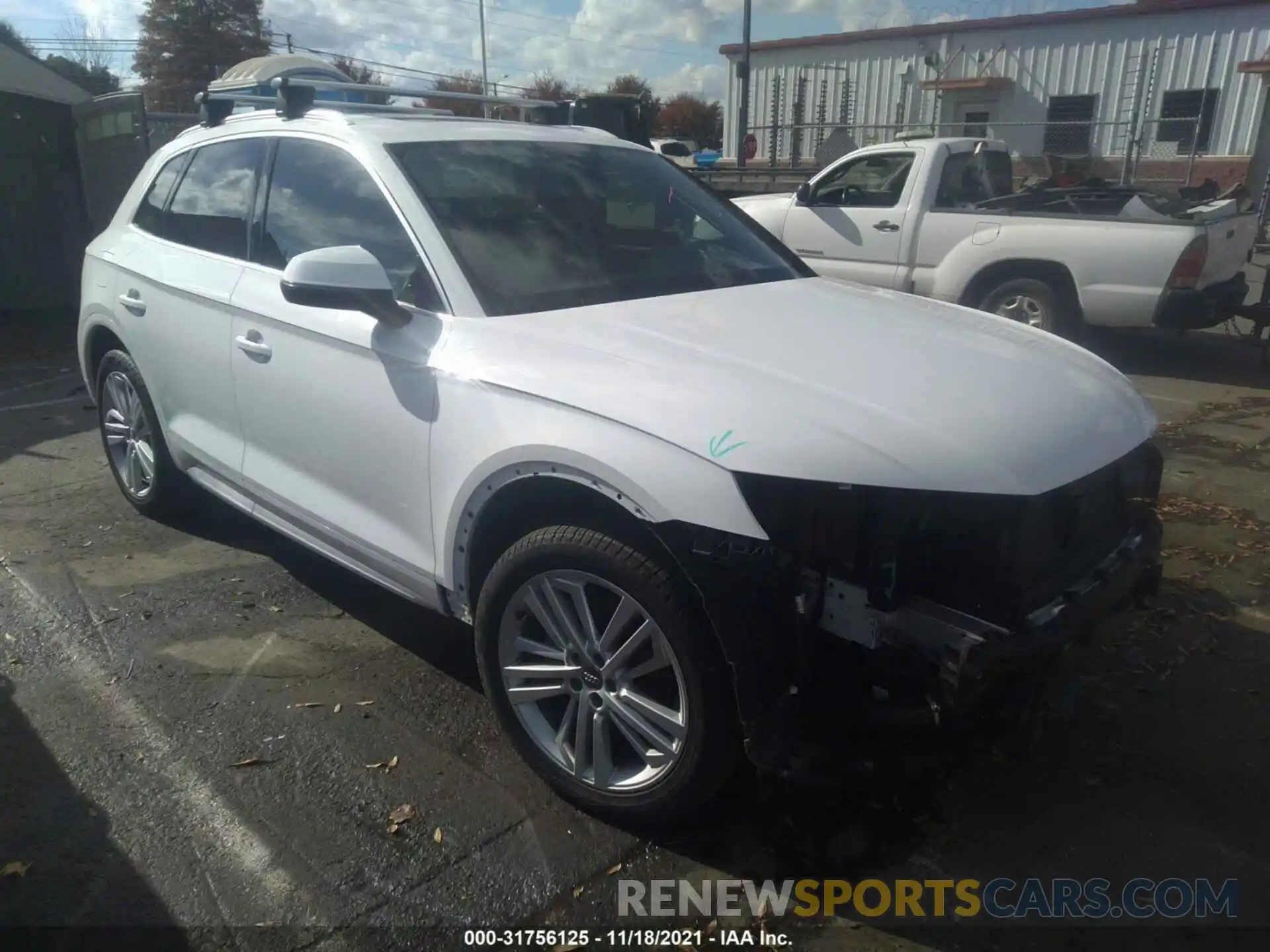 1 Фотография поврежденного автомобиля WA1BNAFY6L2015389 AUDI Q5 2020