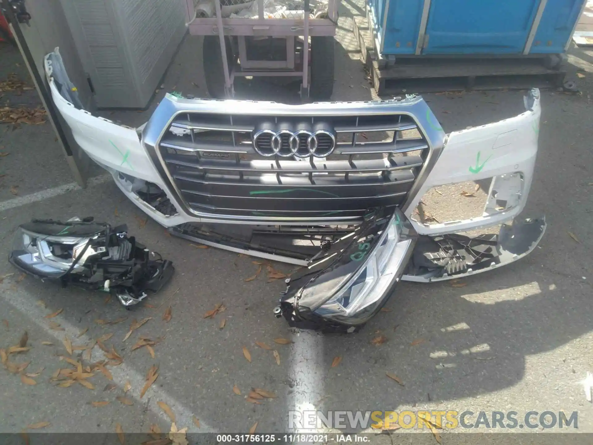 12 Photograph of a damaged car WA1BNAFY6L2015389 AUDI Q5 2020