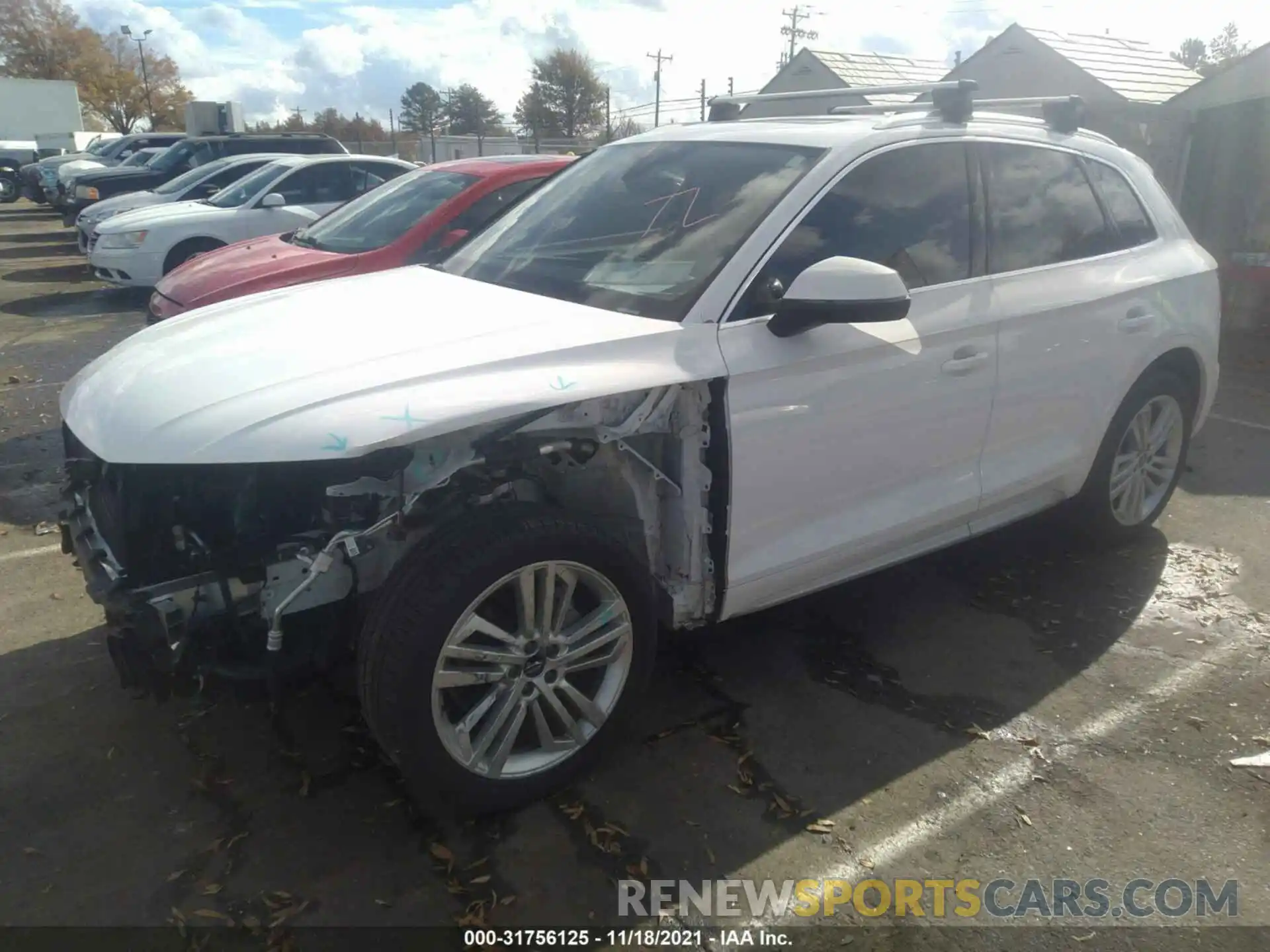 2 Фотография поврежденного автомобиля WA1BNAFY6L2015389 AUDI Q5 2020