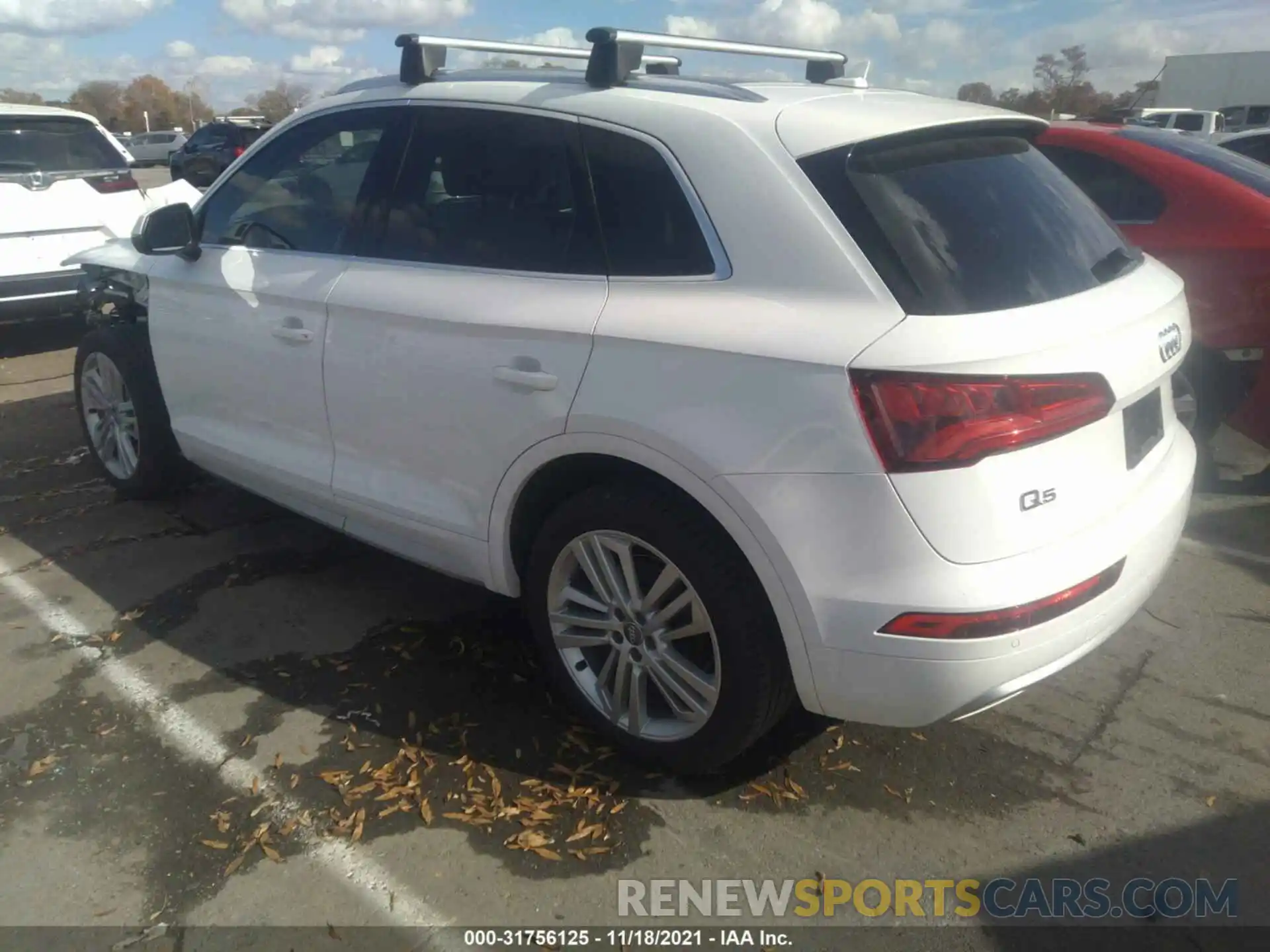 3 Фотография поврежденного автомобиля WA1BNAFY6L2015389 AUDI Q5 2020