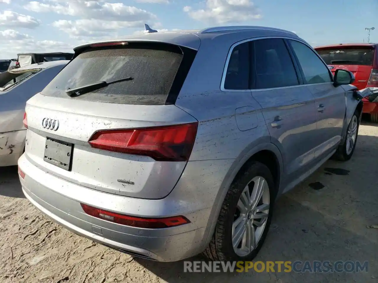 4 Фотография поврежденного автомобиля WA1BNAFY6L2030619 AUDI Q5 2020