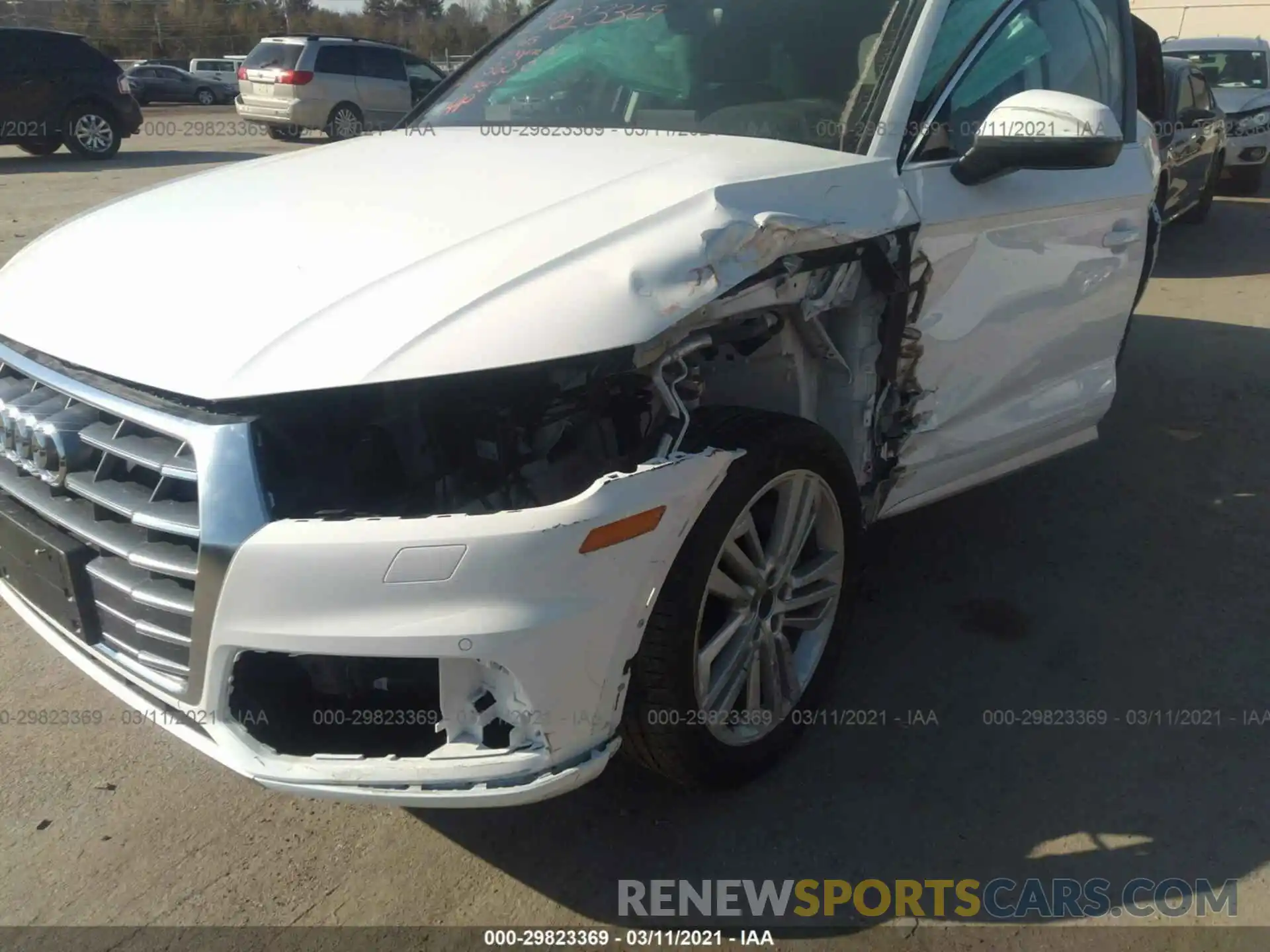 6 Photograph of a damaged car WA1BNAFY6L2036209 AUDI Q5 2020