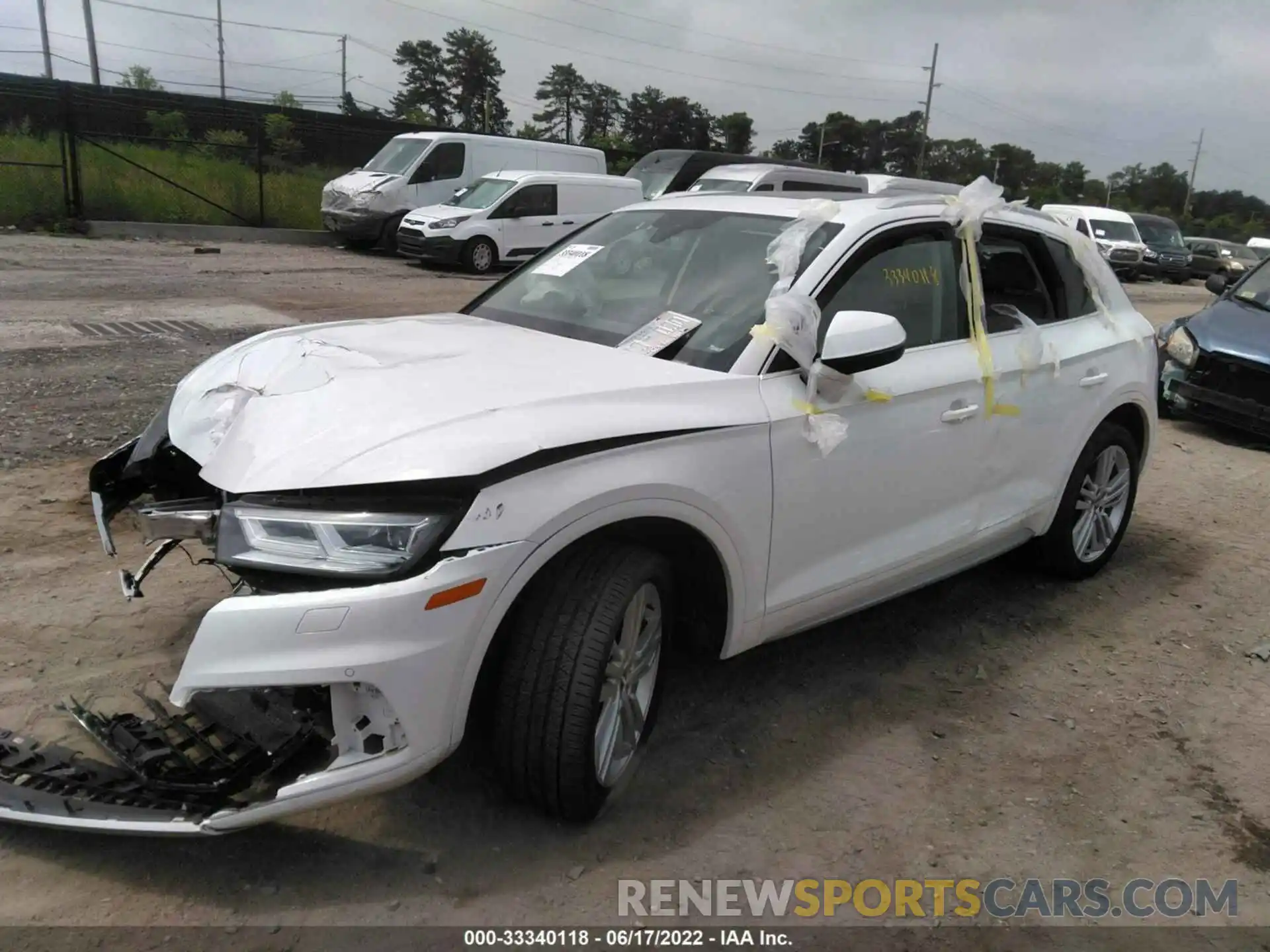 2 Photograph of a damaged car WA1BNAFY6L2039823 AUDI Q5 2020