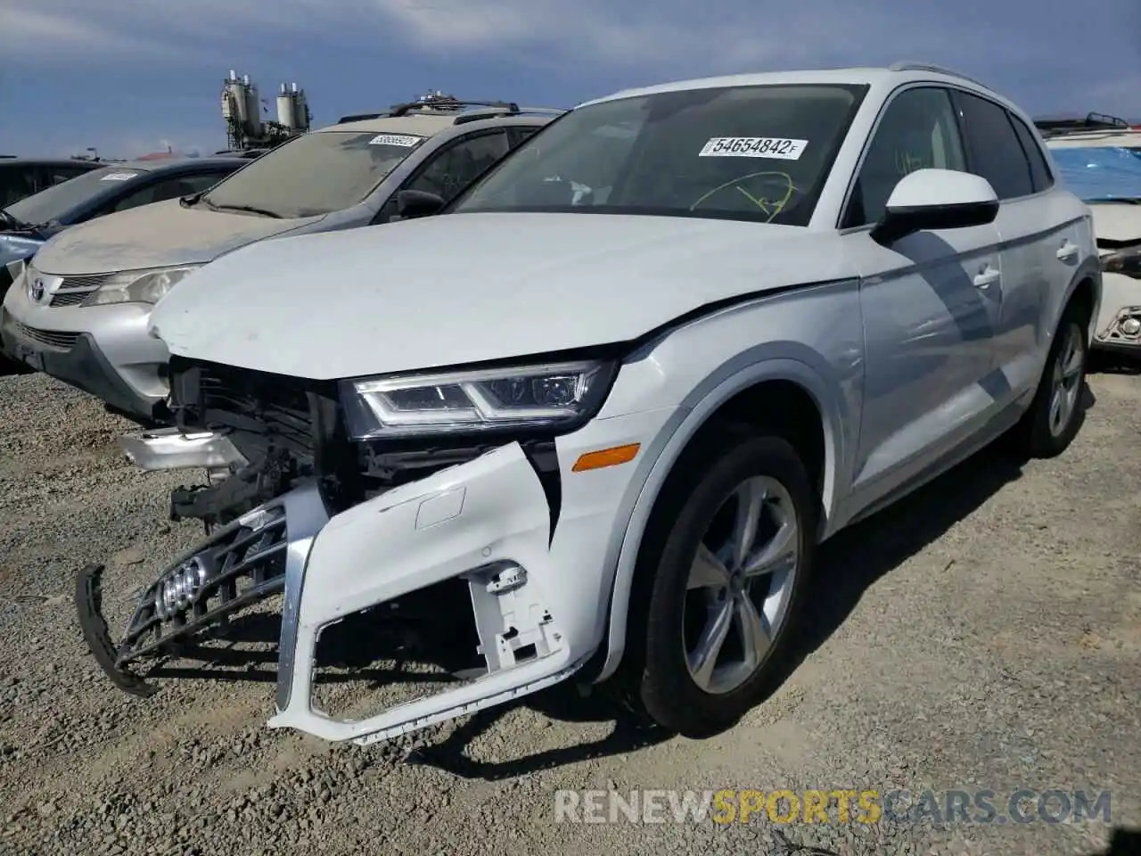 2 Photograph of a damaged car WA1BNAFY6L2043712 AUDI Q5 2020