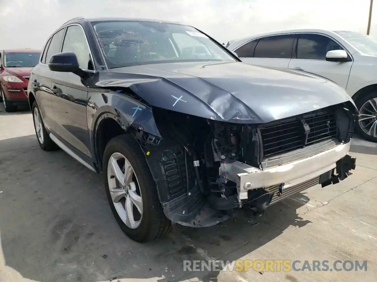 1 Photograph of a damaged car WA1BNAFY6L2048053 AUDI Q5 2020