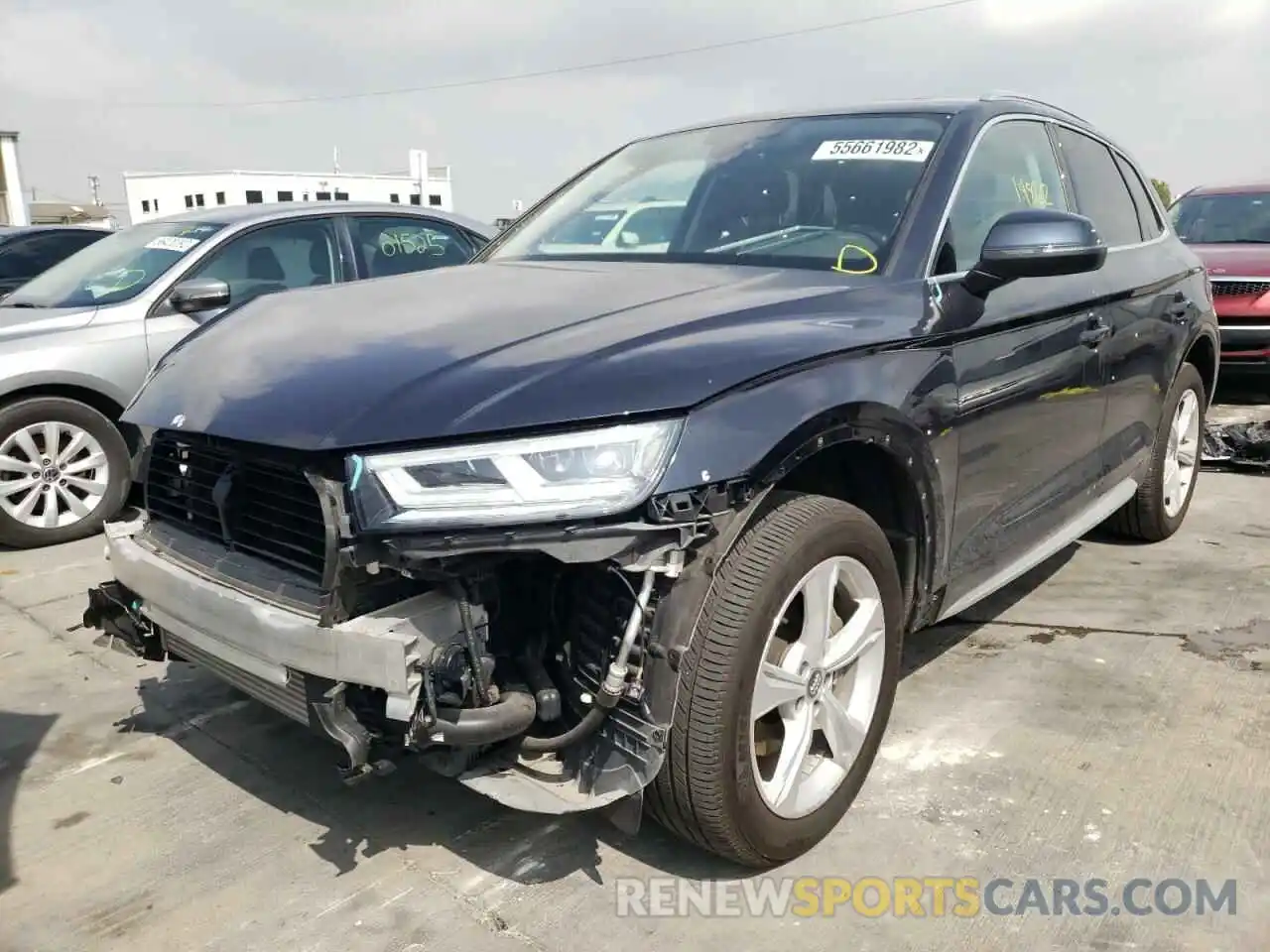 2 Photograph of a damaged car WA1BNAFY6L2048053 AUDI Q5 2020