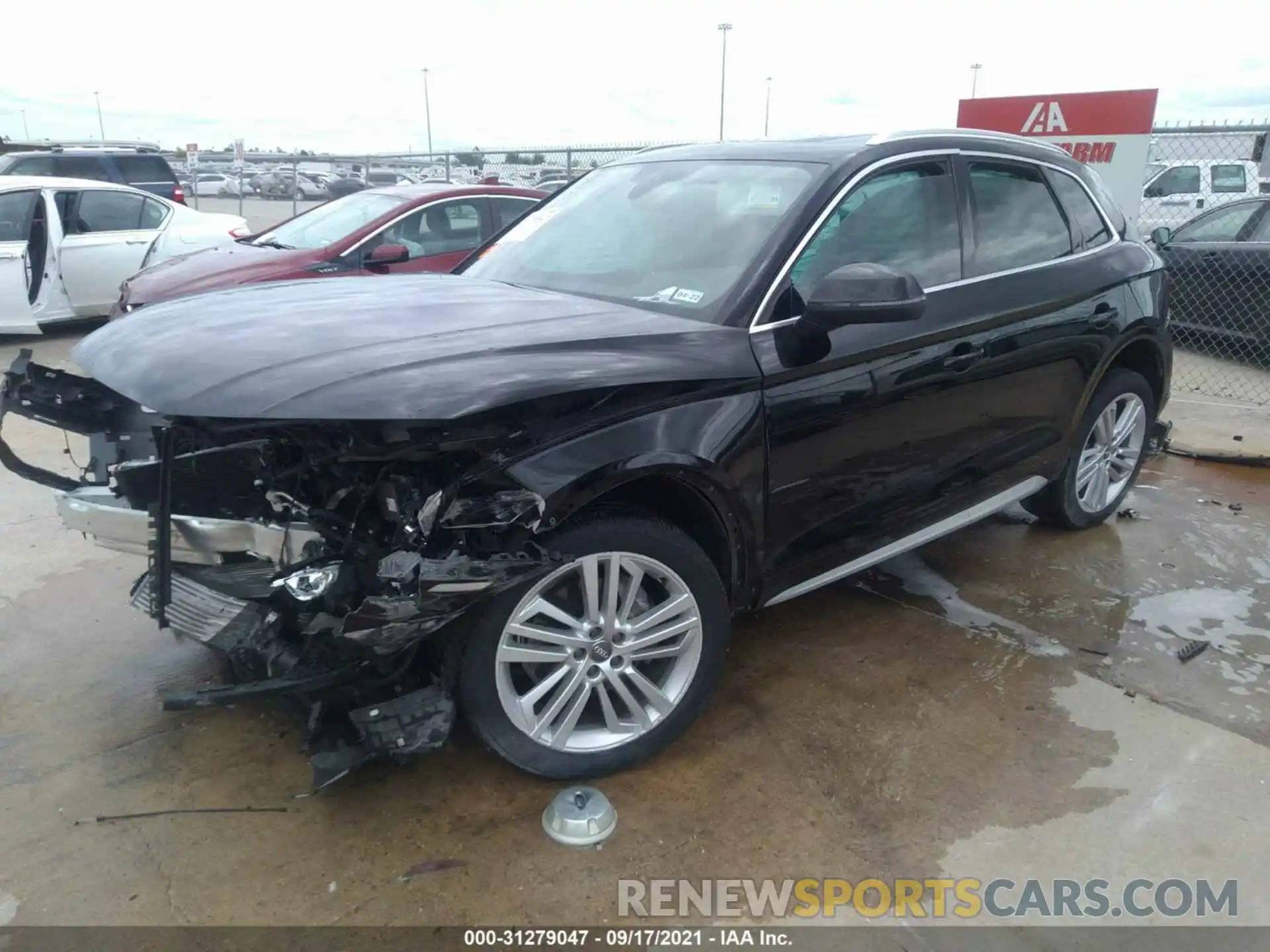 2 Photograph of a damaged car WA1BNAFY6L2051311 AUDI Q5 2020