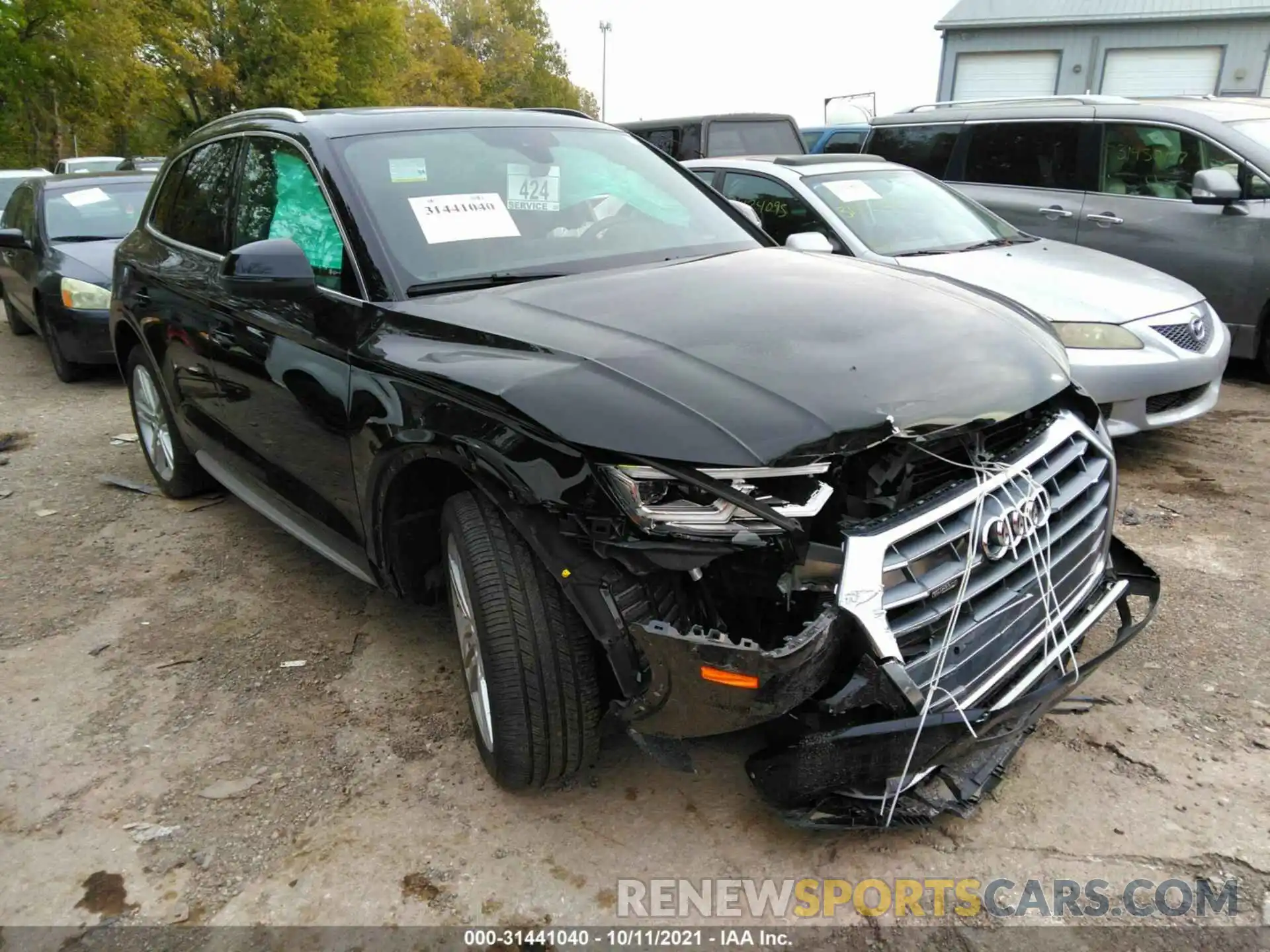 1 Photograph of a damaged car WA1BNAFY6L2057125 AUDI Q5 2020