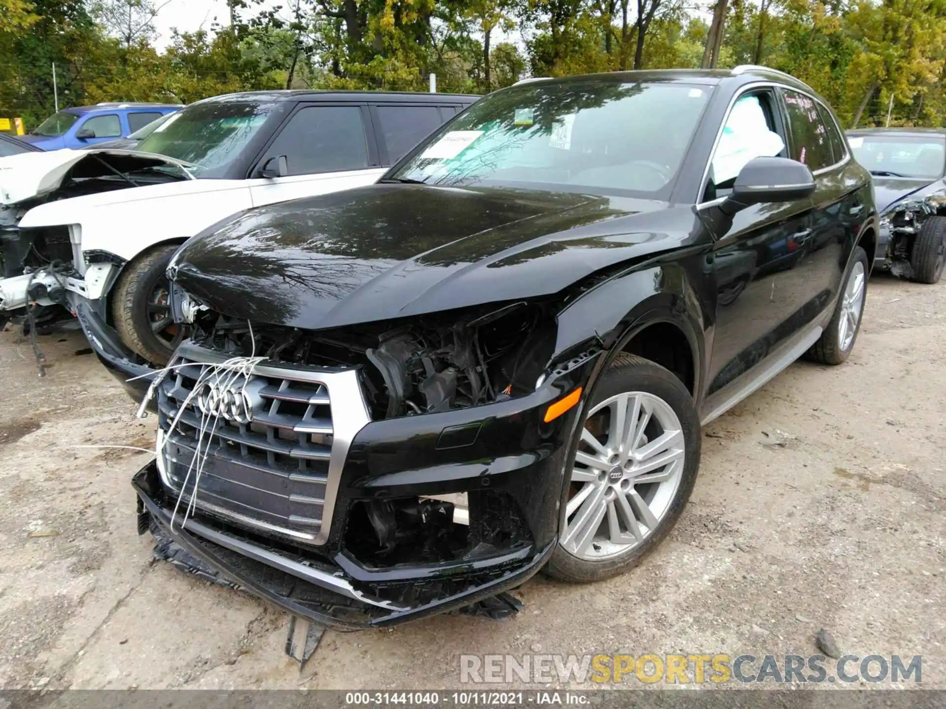 2 Photograph of a damaged car WA1BNAFY6L2057125 AUDI Q5 2020