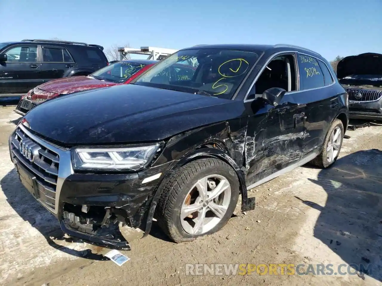 2 Photograph of a damaged car WA1BNAFY6L2058288 AUDI Q5 2020