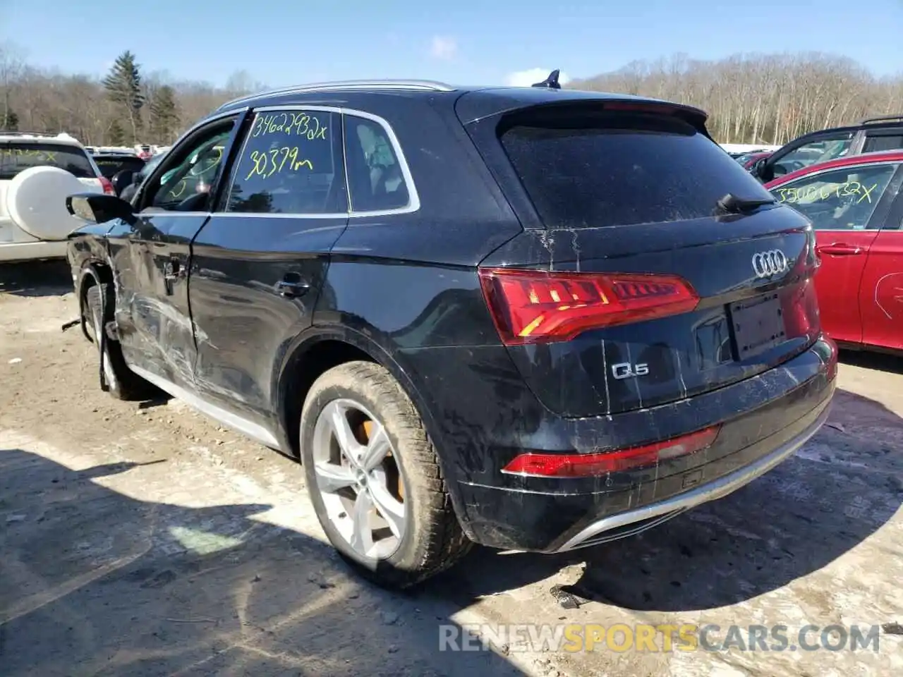 3 Фотография поврежденного автомобиля WA1BNAFY6L2058288 AUDI Q5 2020