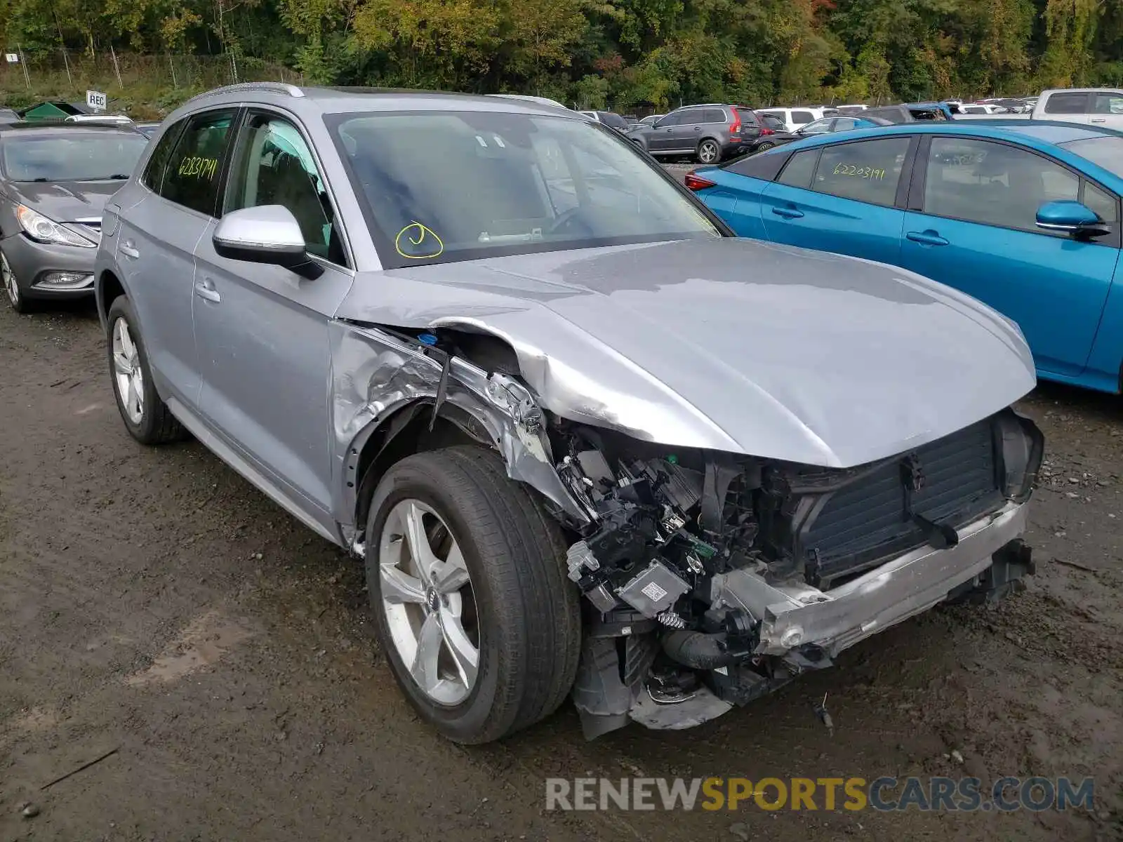 1 Photograph of a damaged car WA1BNAFY7L2012145 AUDI Q5 2020