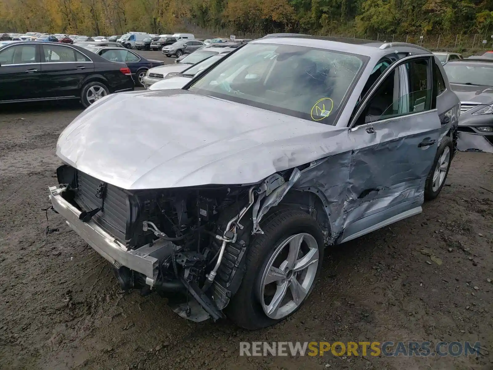 2 Photograph of a damaged car WA1BNAFY7L2012145 AUDI Q5 2020