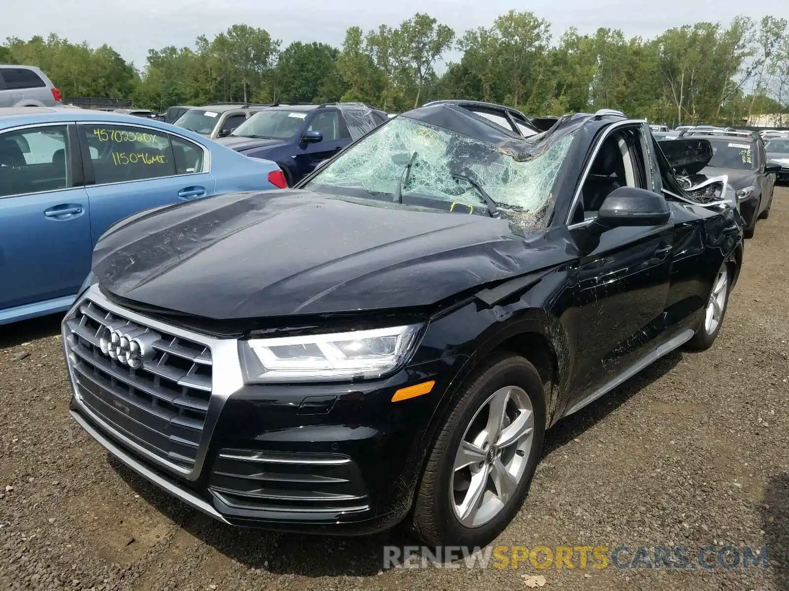 2 Photograph of a damaged car WA1BNAFY7L2012355 AUDI Q5 2020