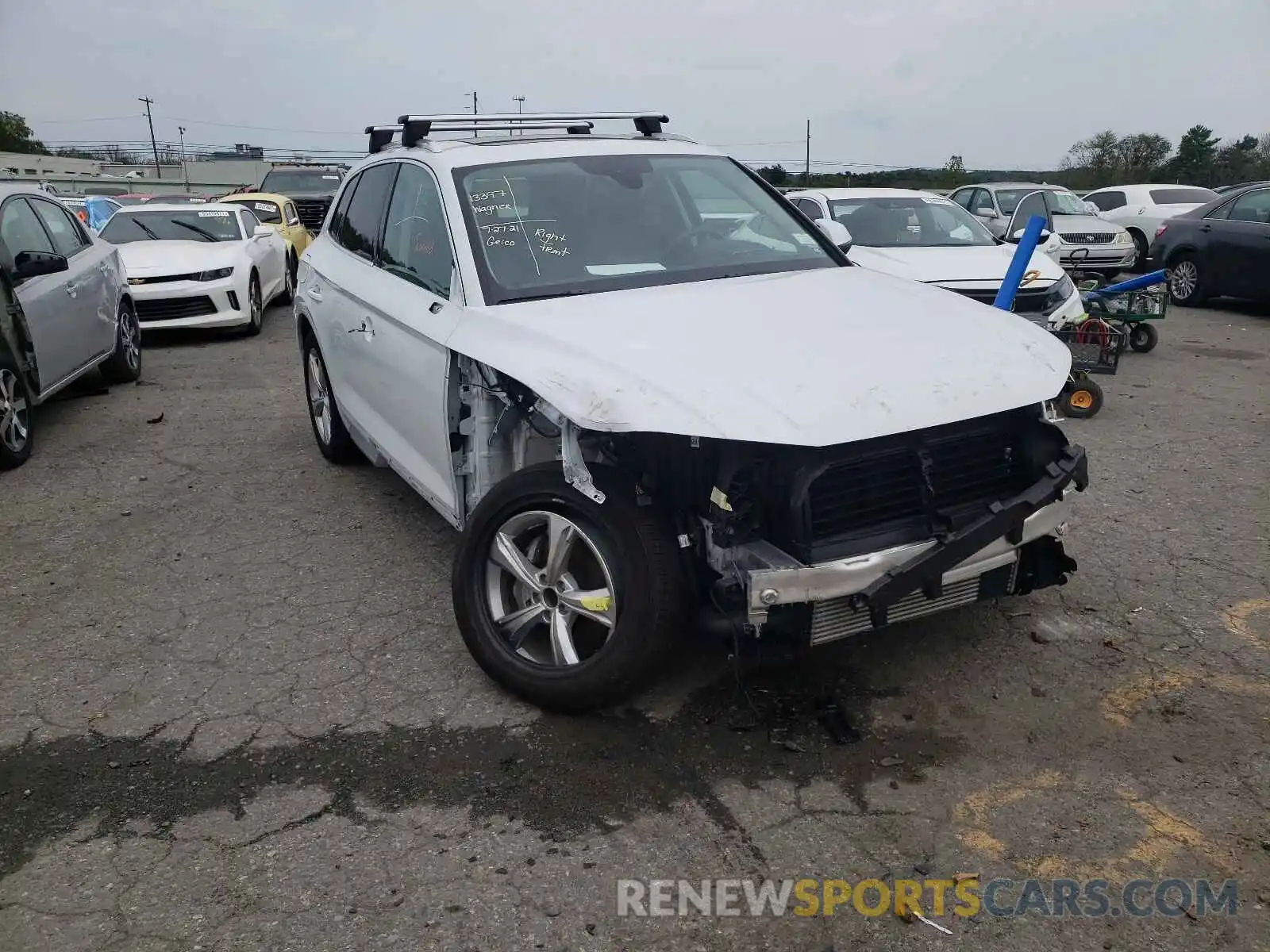 1 Photograph of a damaged car WA1BNAFY7L2012873 AUDI Q5 2020