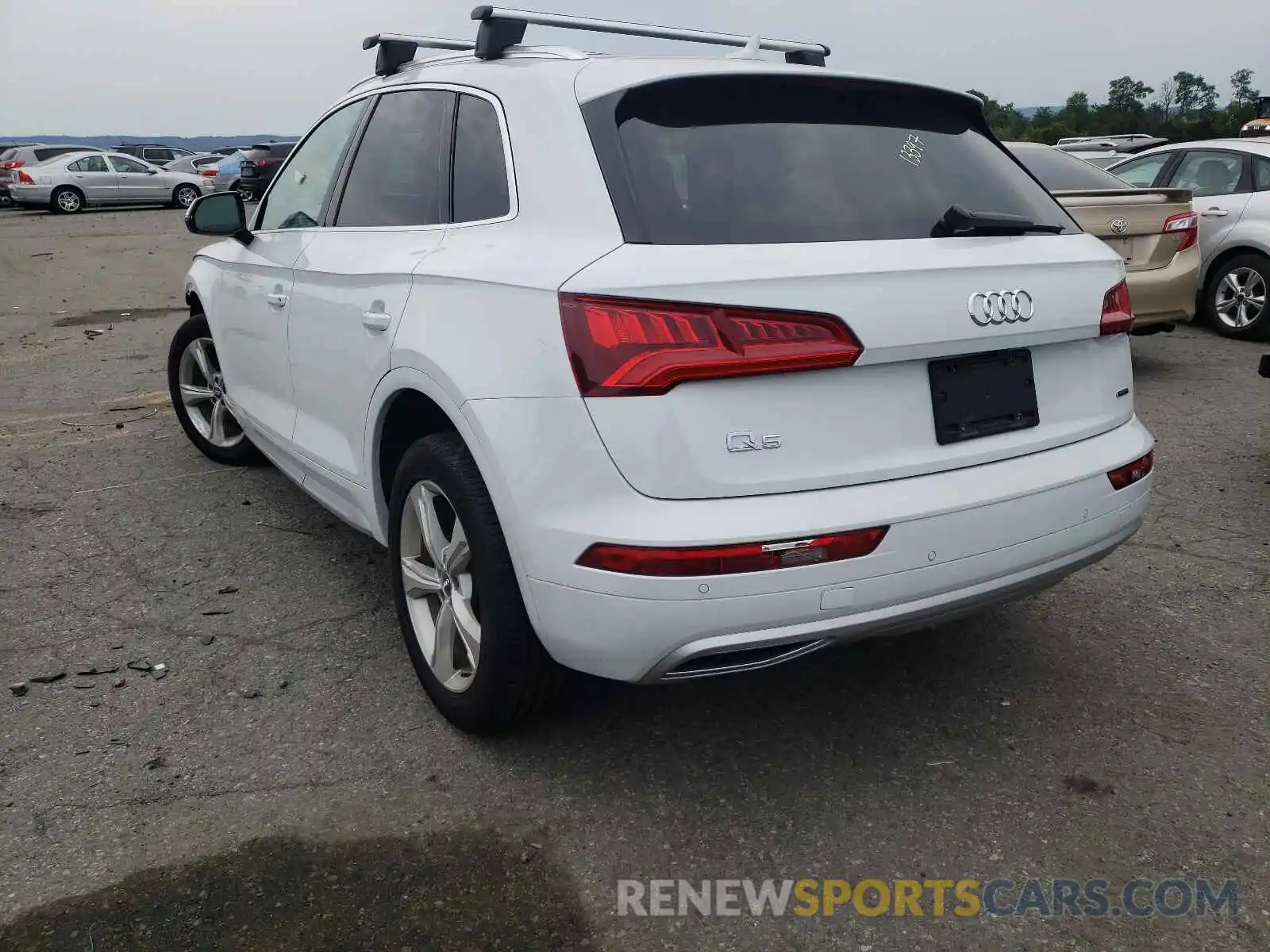 3 Фотография поврежденного автомобиля WA1BNAFY7L2012873 AUDI Q5 2020