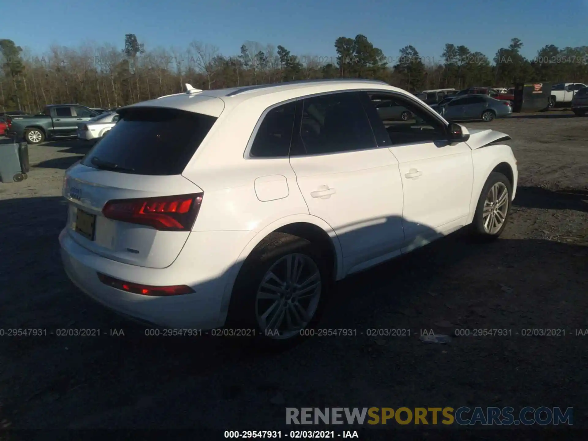 4 Фотография поврежденного автомобиля WA1BNAFY7L2013635 AUDI Q5 2020