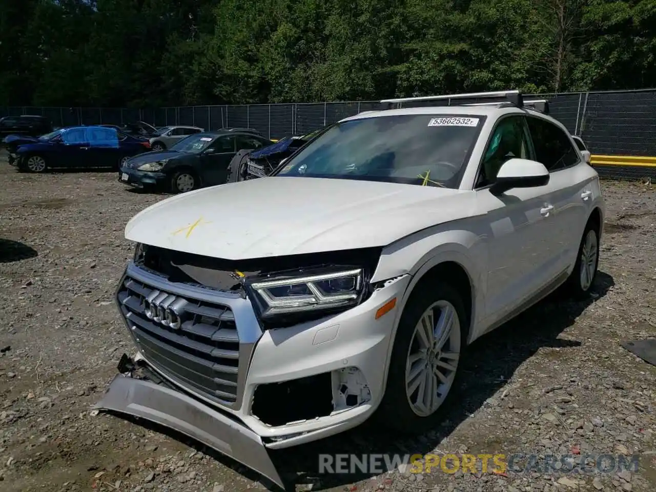 2 Photograph of a damaged car WA1BNAFY7L2026692 AUDI Q5 2020