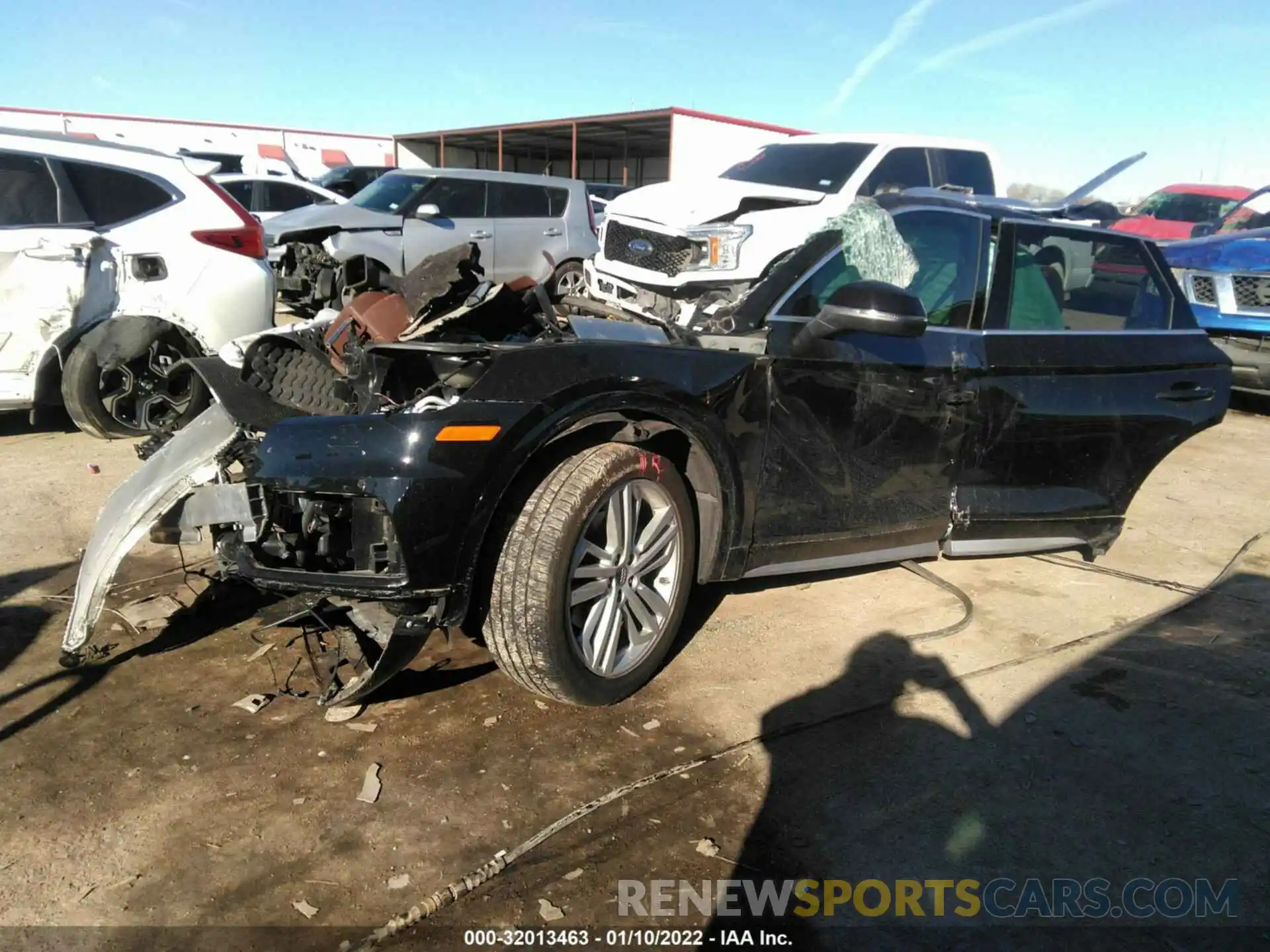 2 Photograph of a damaged car WA1BNAFY7L2044447 AUDI Q5 2020