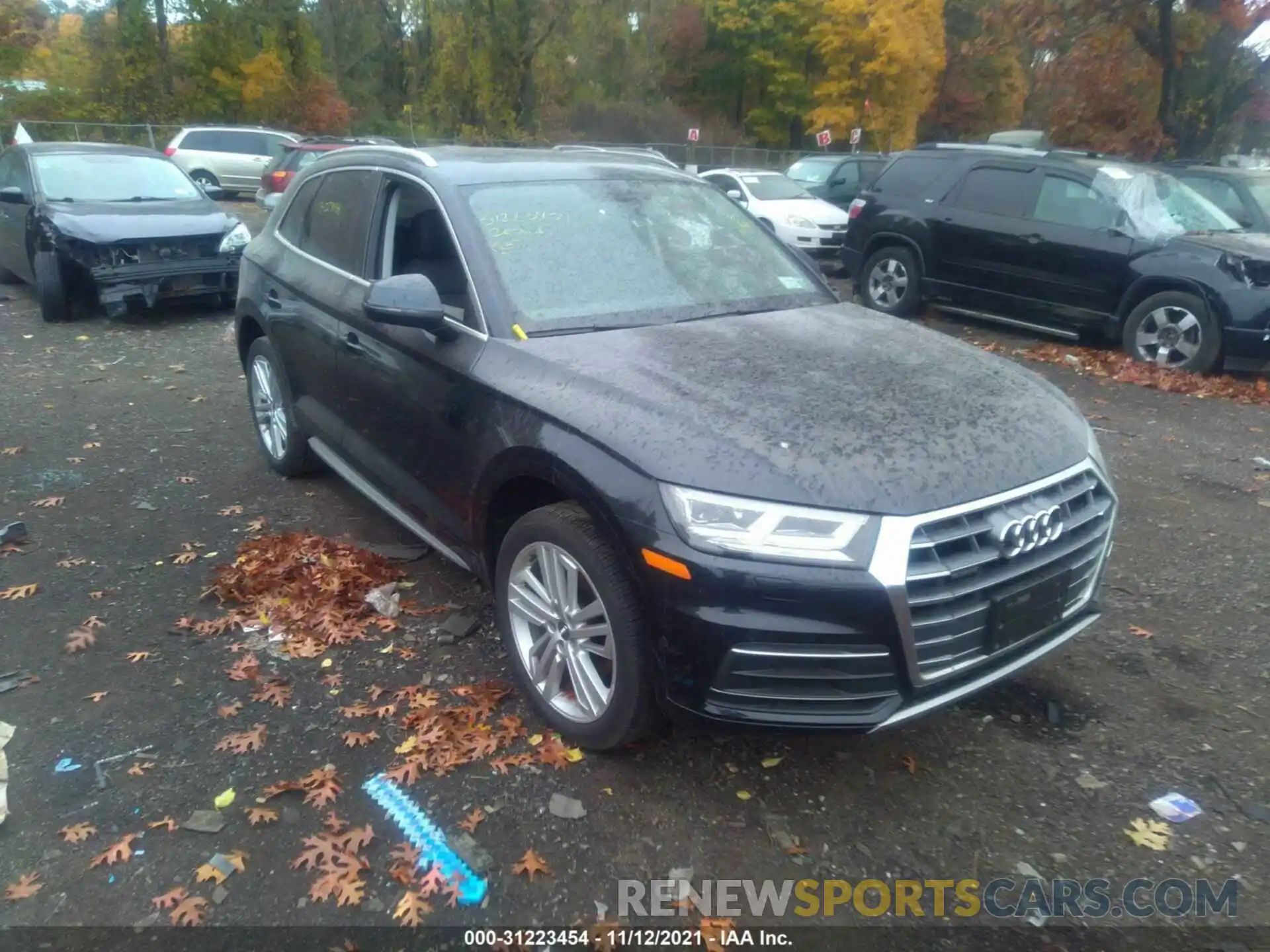 1 Фотография поврежденного автомобиля WA1BNAFY7L2065122 AUDI Q5 2020