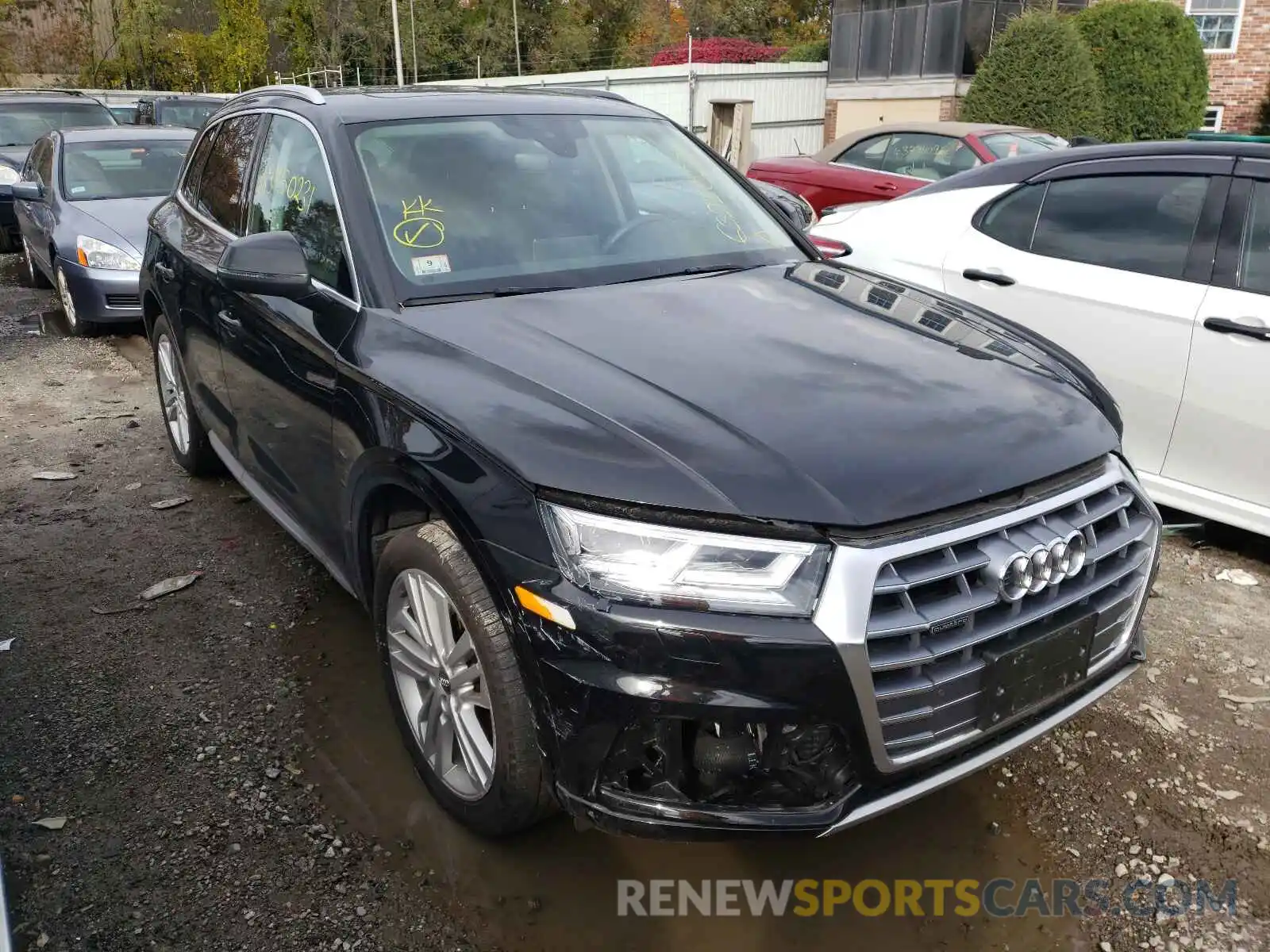 1 Фотография поврежденного автомобиля WA1BNAFY7L2067923 AUDI Q5 2020