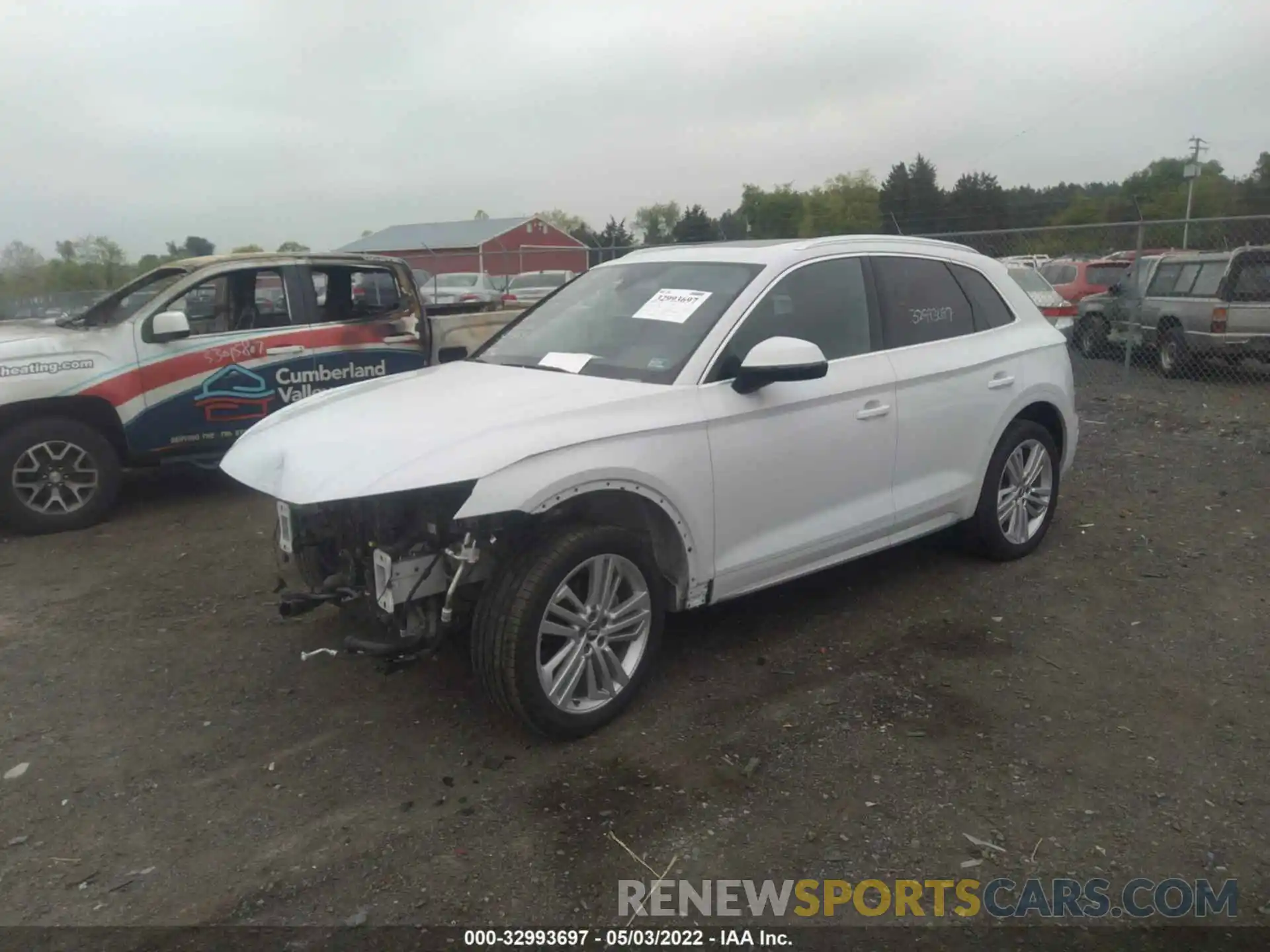 2 Фотография поврежденного автомобиля WA1BNAFY7L2068182 AUDI Q5 2020