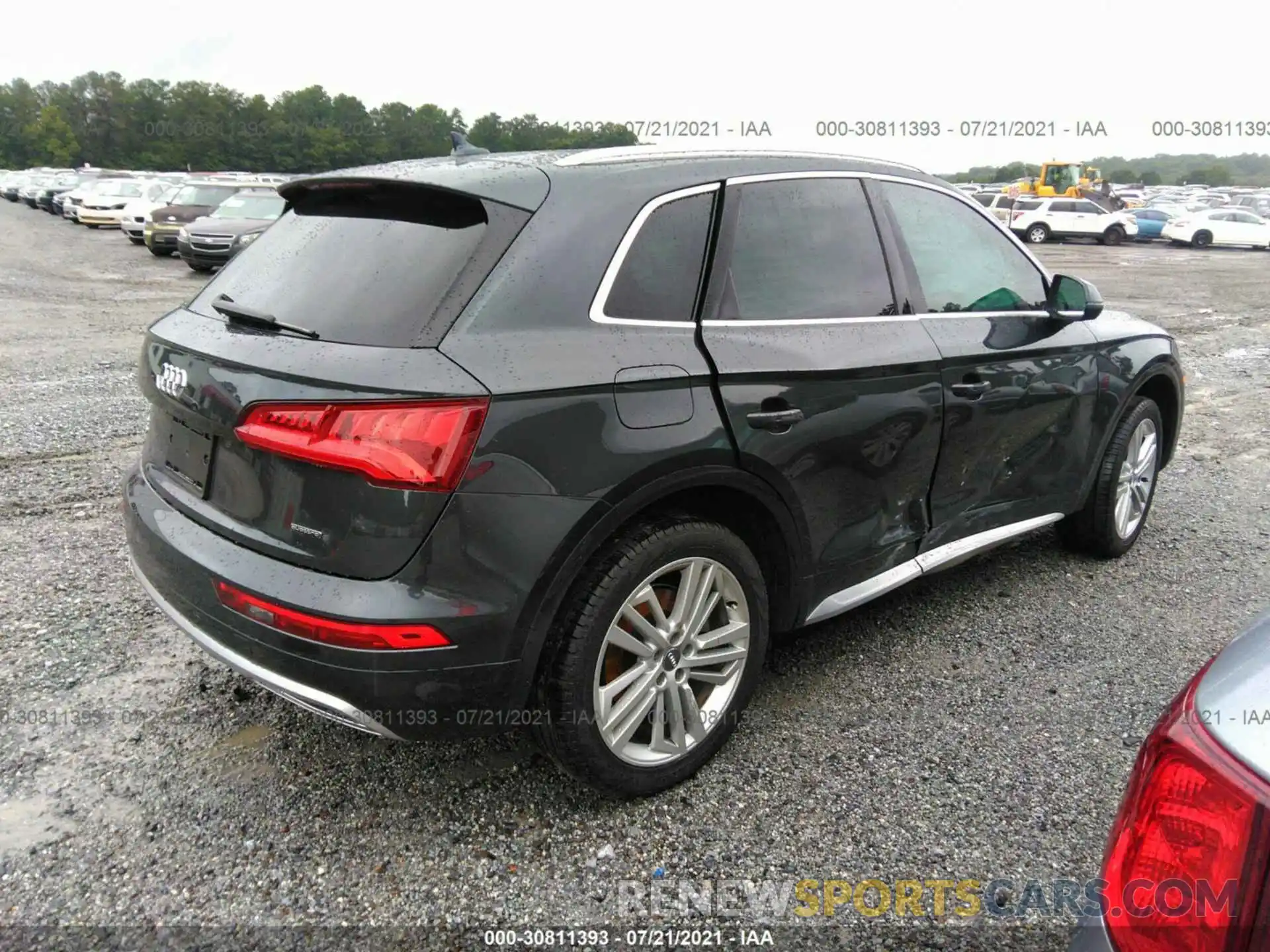 4 Фотография поврежденного автомобиля WA1BNAFY7L2072037 AUDI Q5 2020